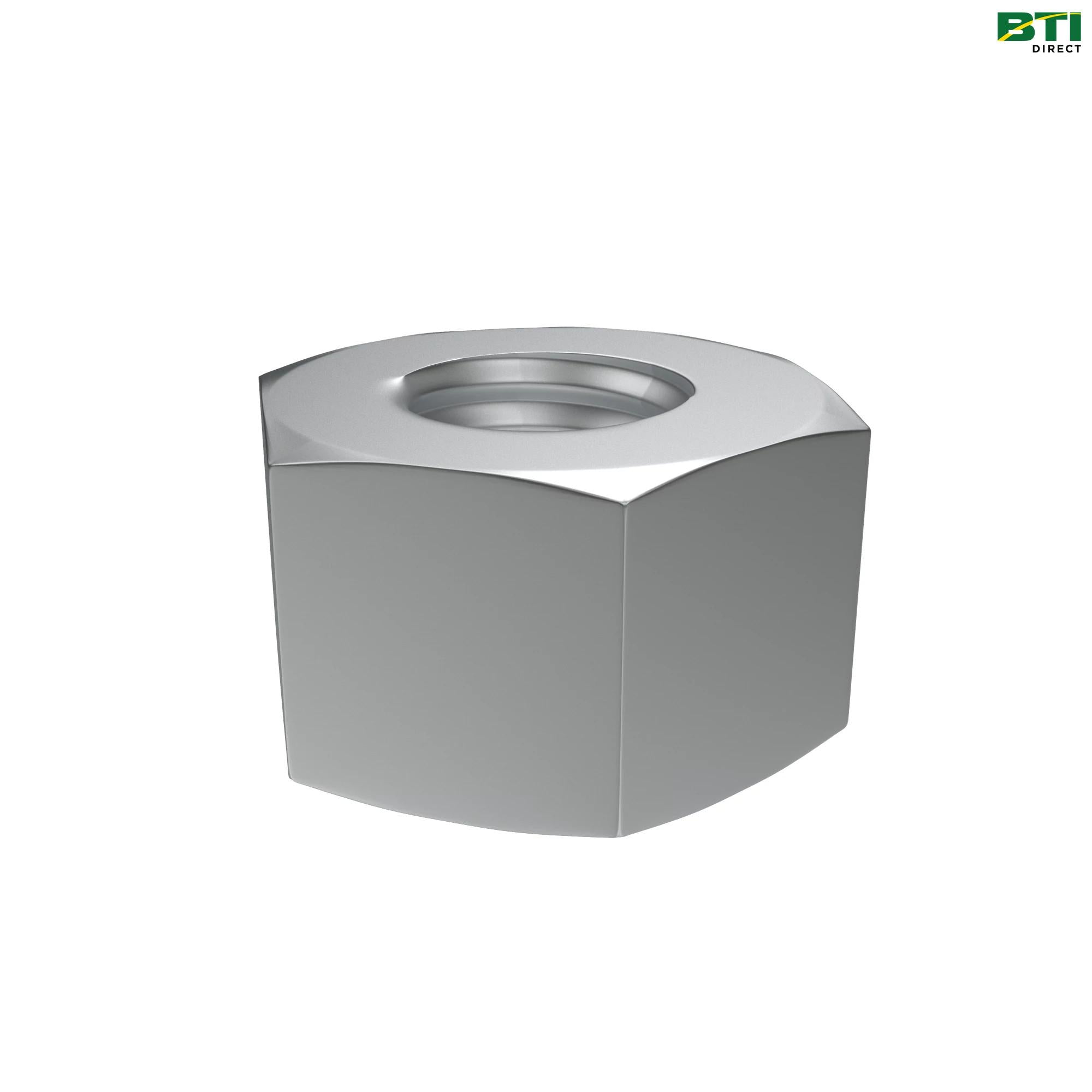 14H960: Hexagonal Nut, 1/2"