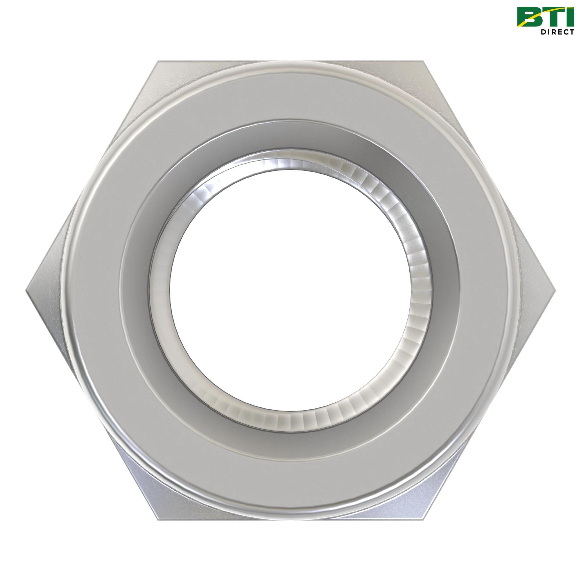 14M7166: Hexagonal Lock Nut, M8