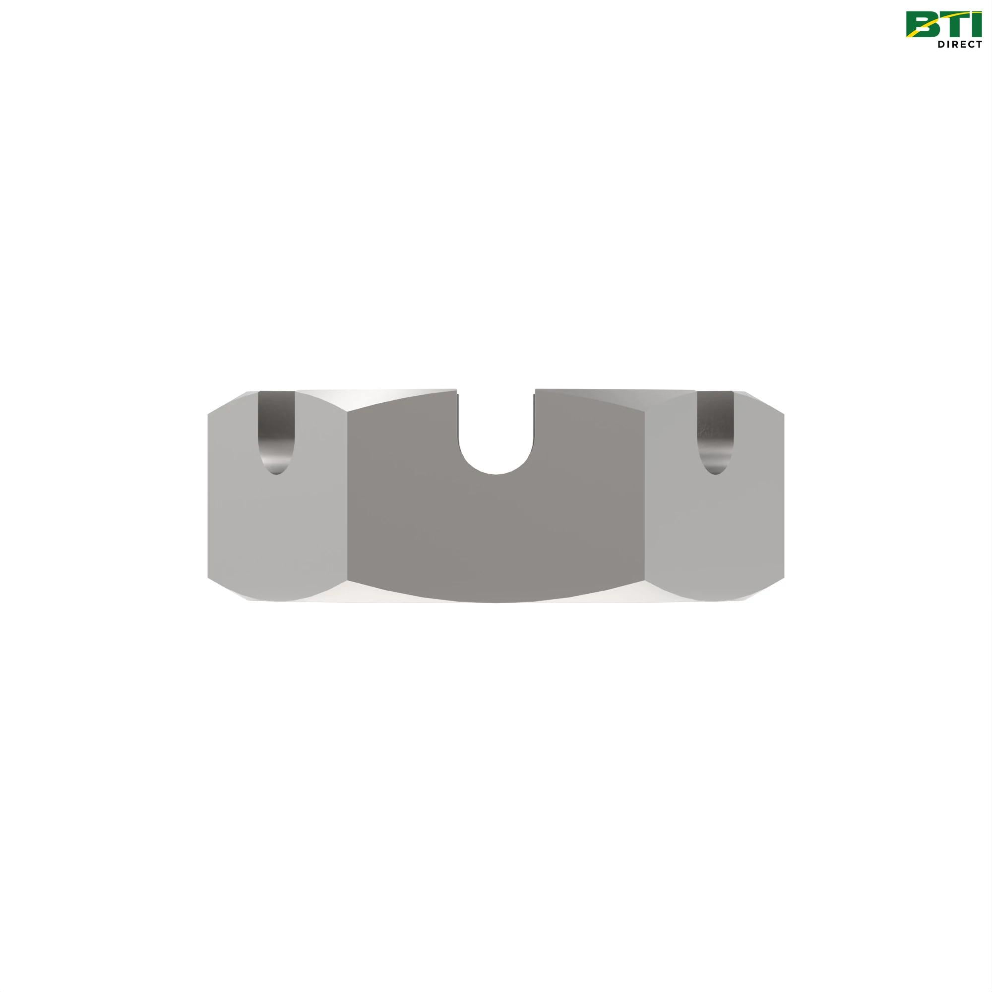 14M7181: Hexagonal Slotted Nut, M24