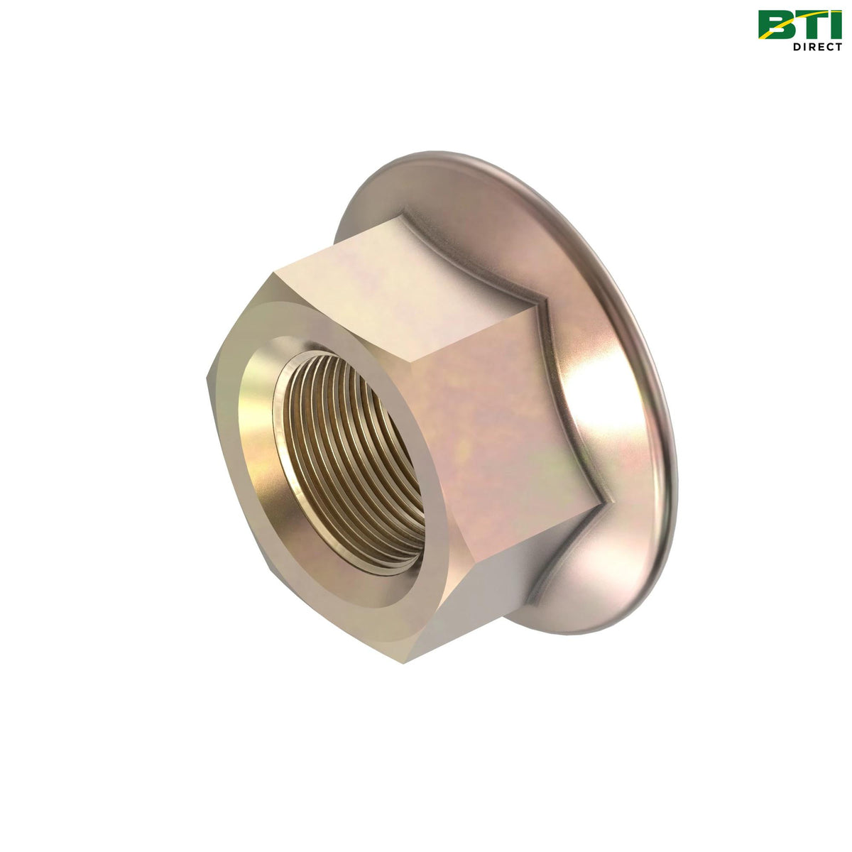 14M7291 Hexagonal Flange Nut, M16 BTI Direct