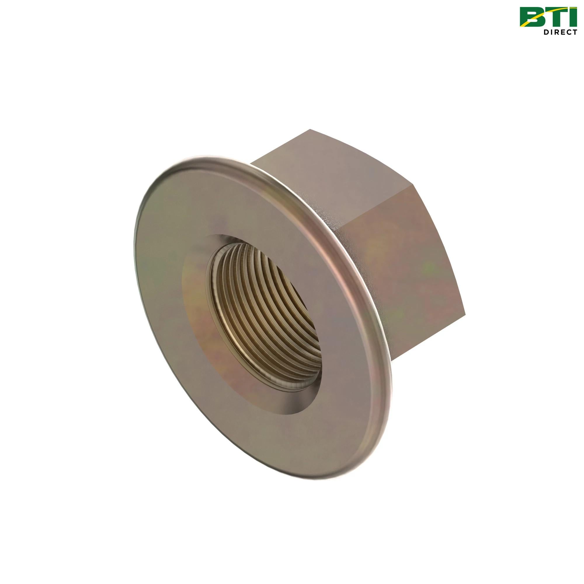 14M7291: Hexagonal Flange Lock Nut, M16