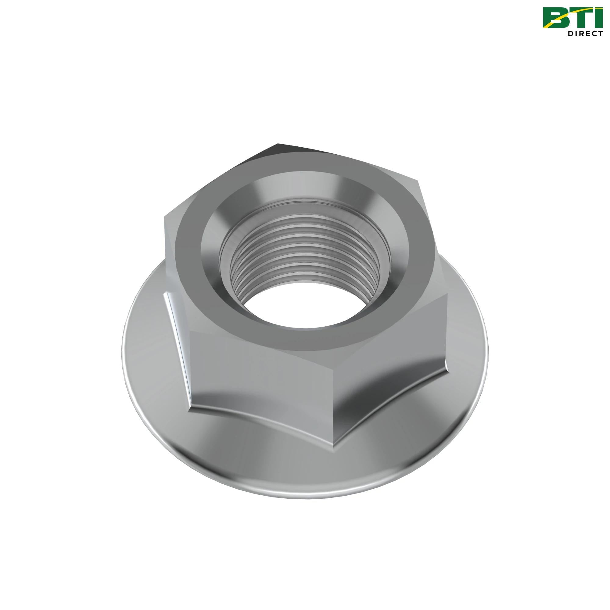 14M7299: Hexagonal Flange Nut, M12