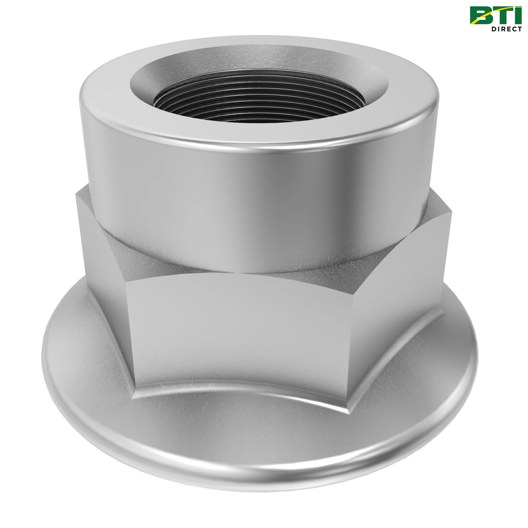 14M7397: Hexagonal Flange Lock Nut, M6