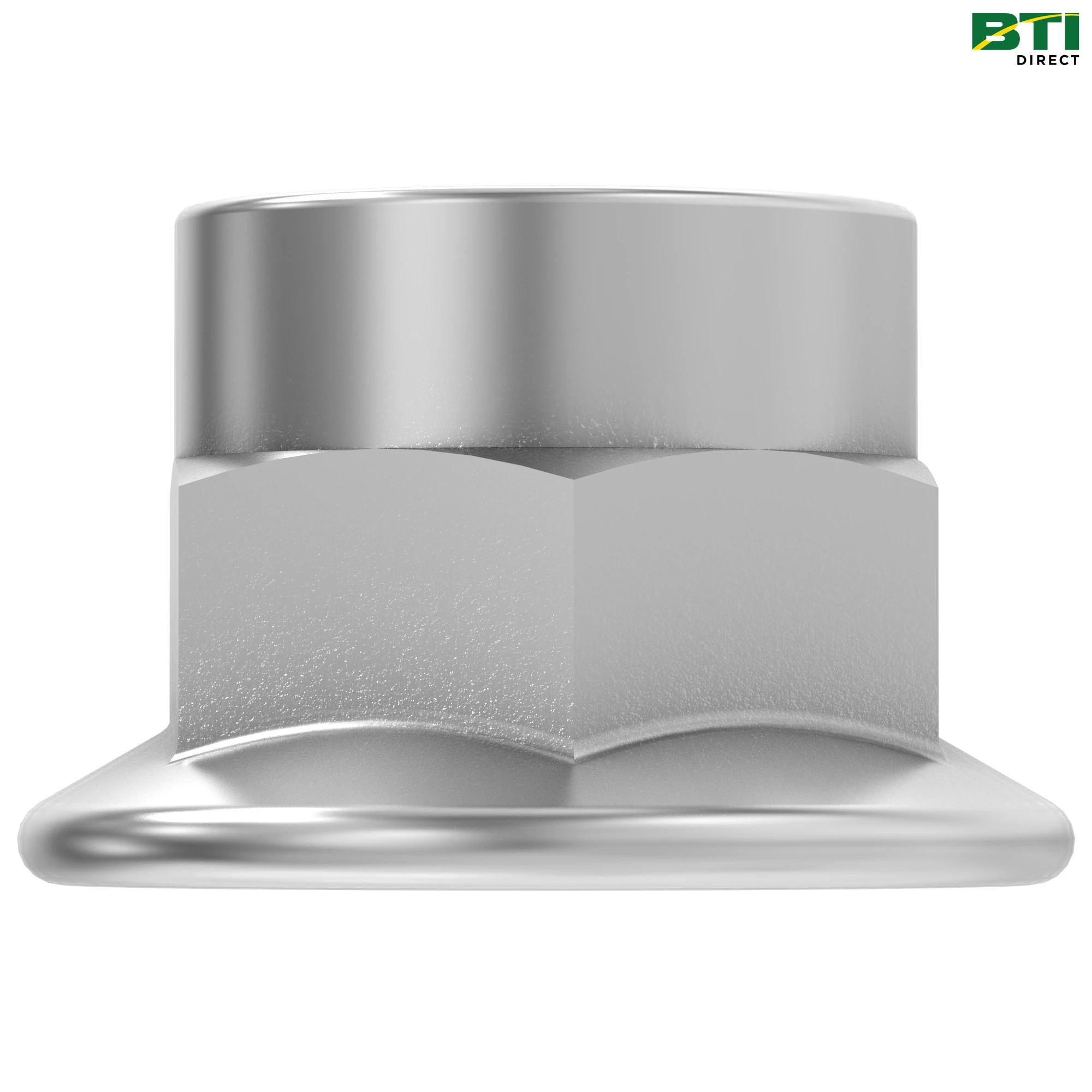 14M7397: Hexagonal Flange Lock Nut, M6