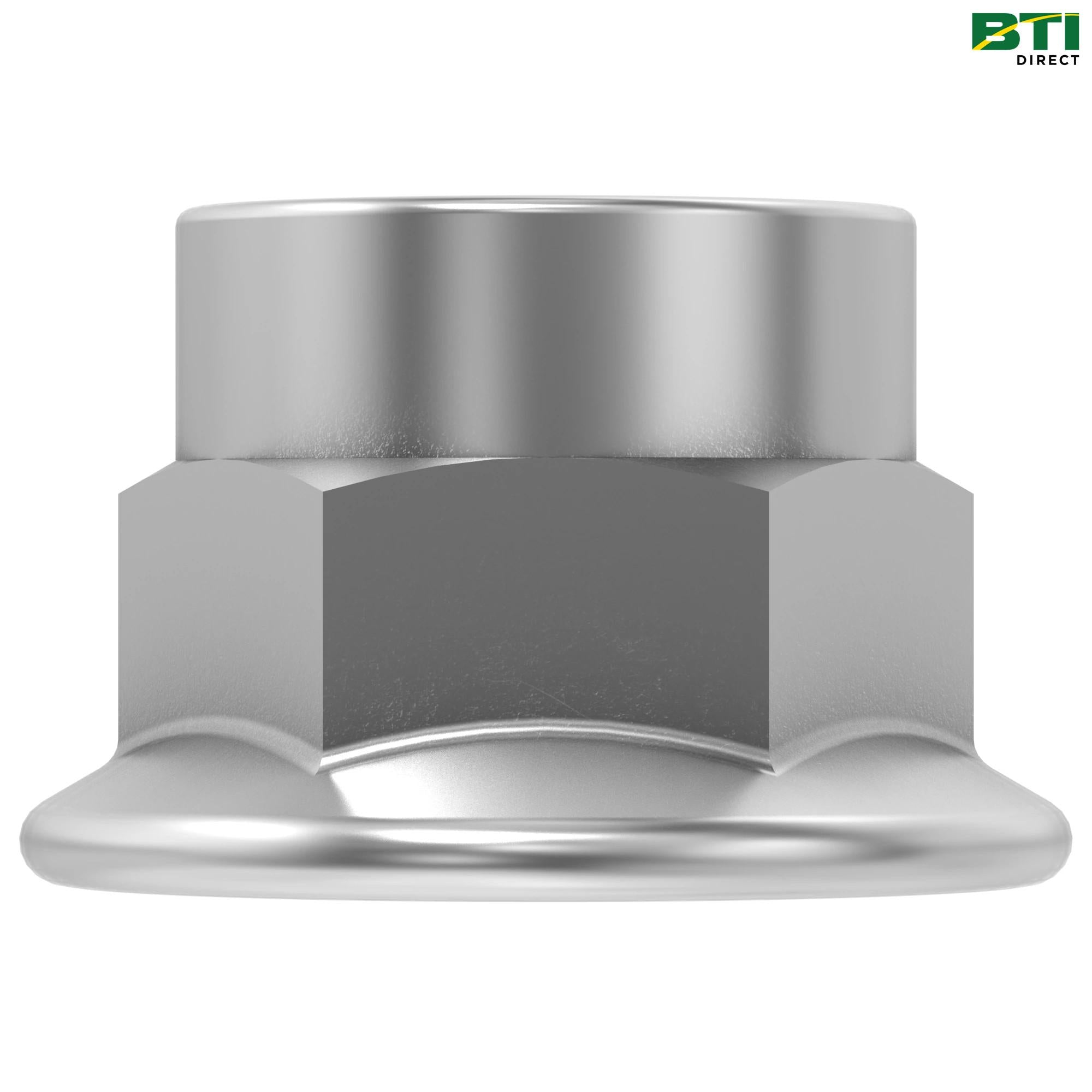 14M7397: Hexagonal Flange Lock Nut, M6