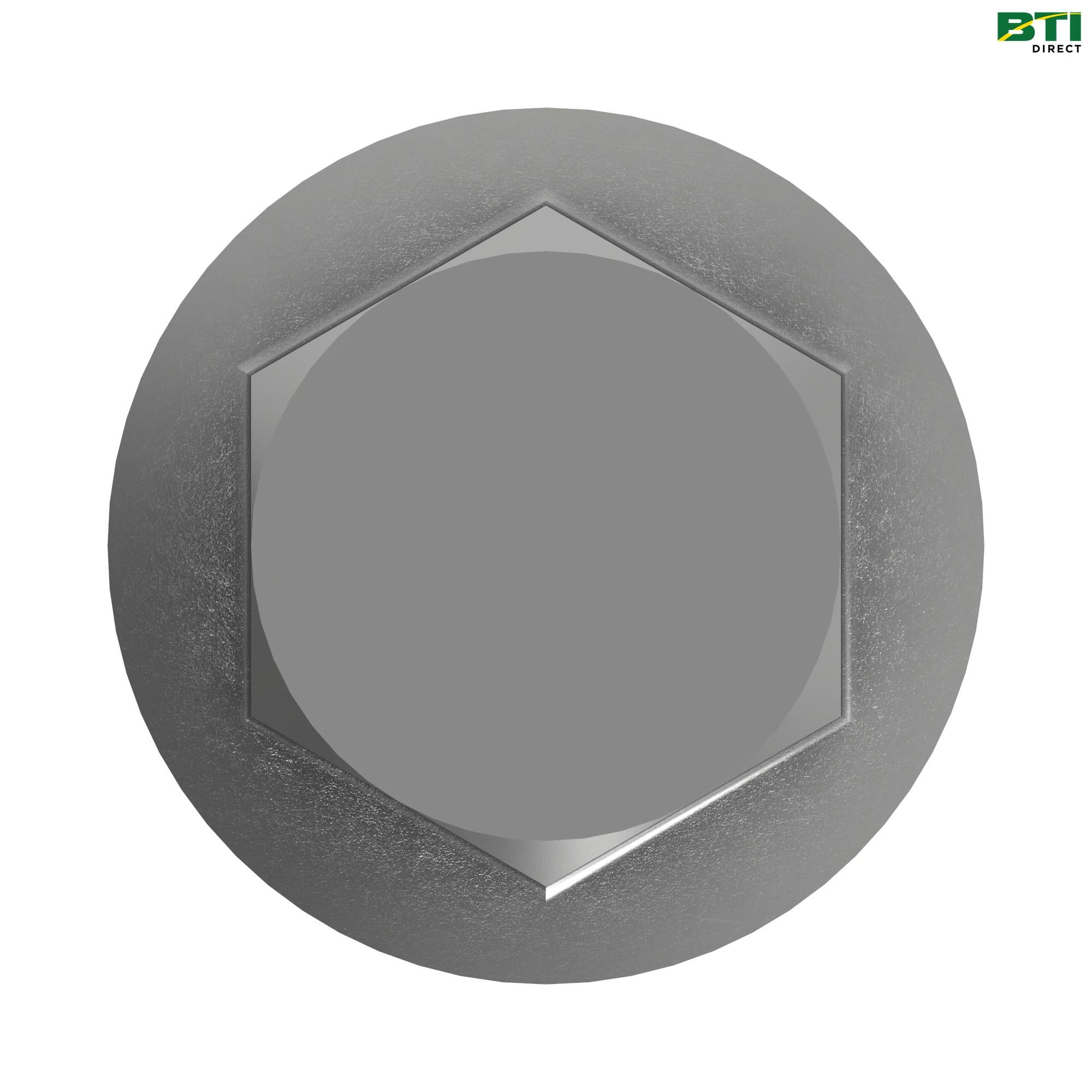 19M7786: Hexagonal Head Flanged Screw, M10 X 30