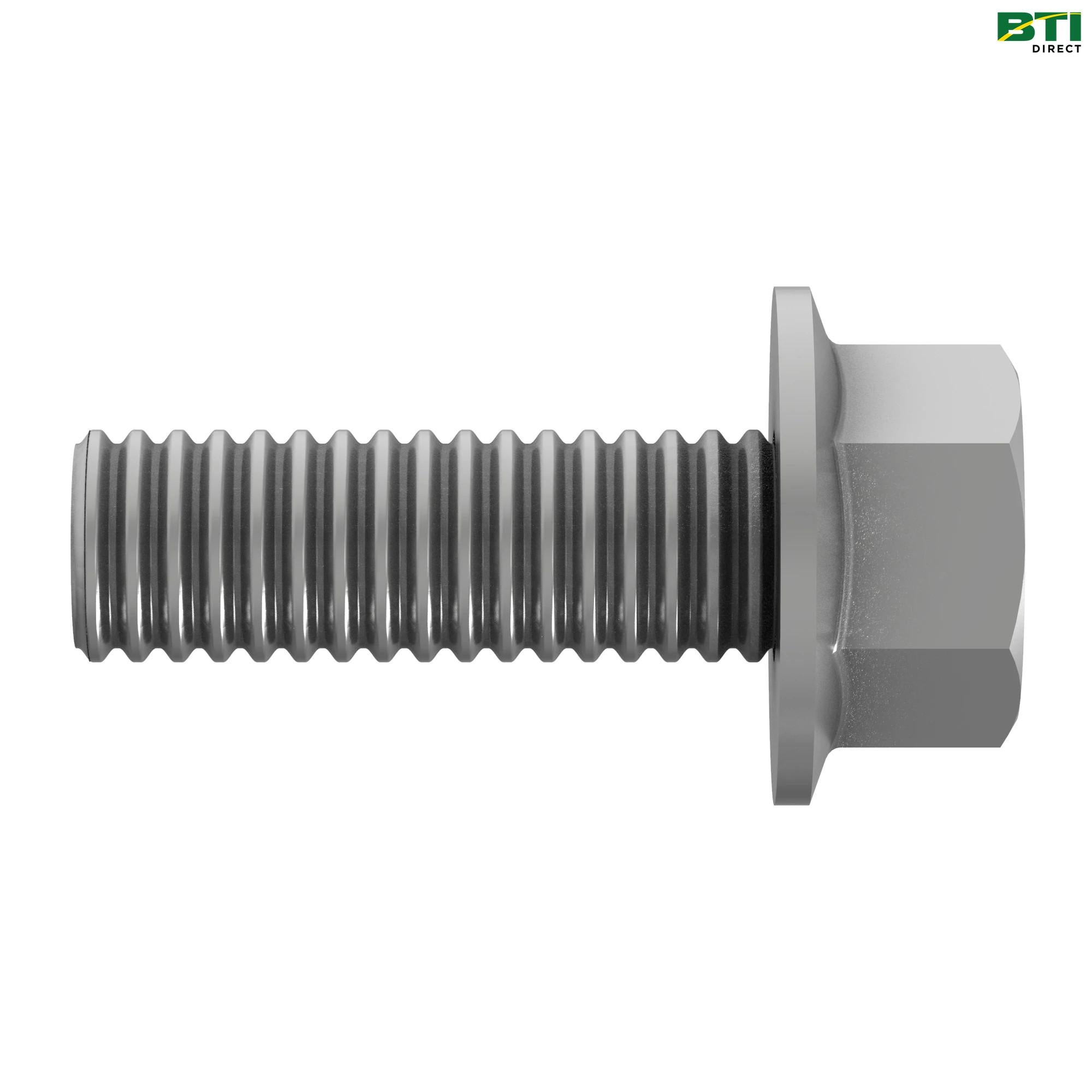 19M7786: Hexagonal Head Flanged Screw, M10 X 30