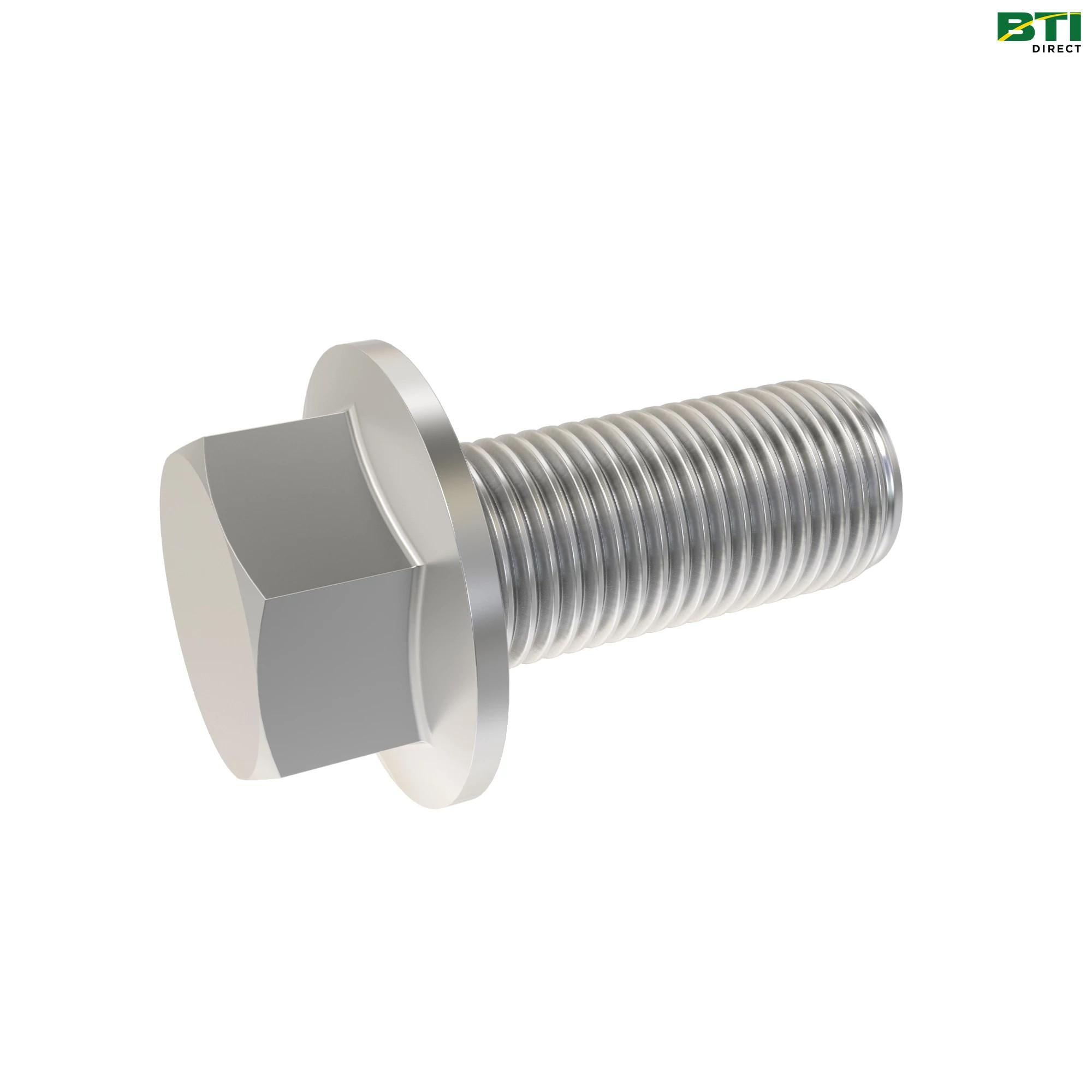 19M7789: Hexagonal Head Flanged Screw, M12 X 30
