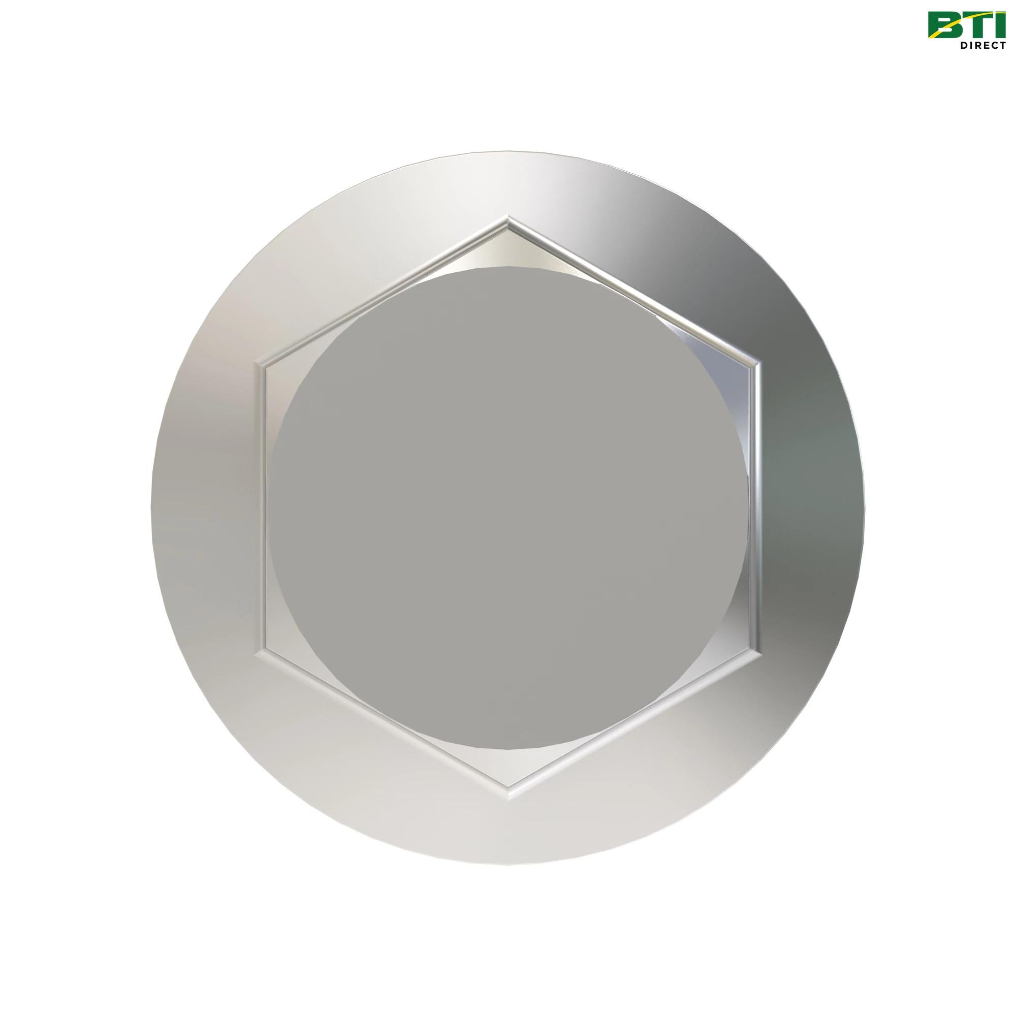 19M7789: Hexagonal Head Flanged Screw, M12 X 30