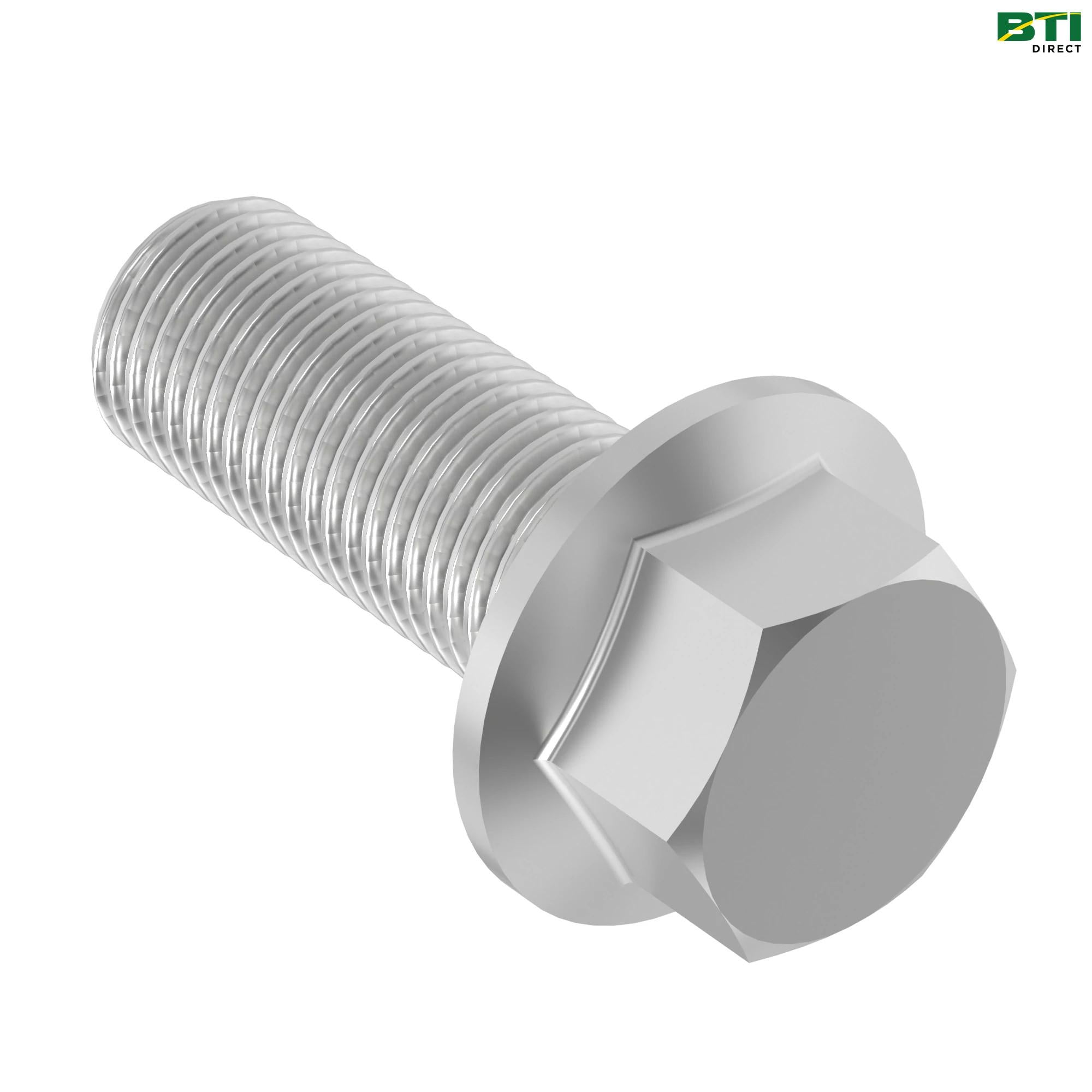 19M7790: Hexagonal Head Flanged Screw, M12 X 35