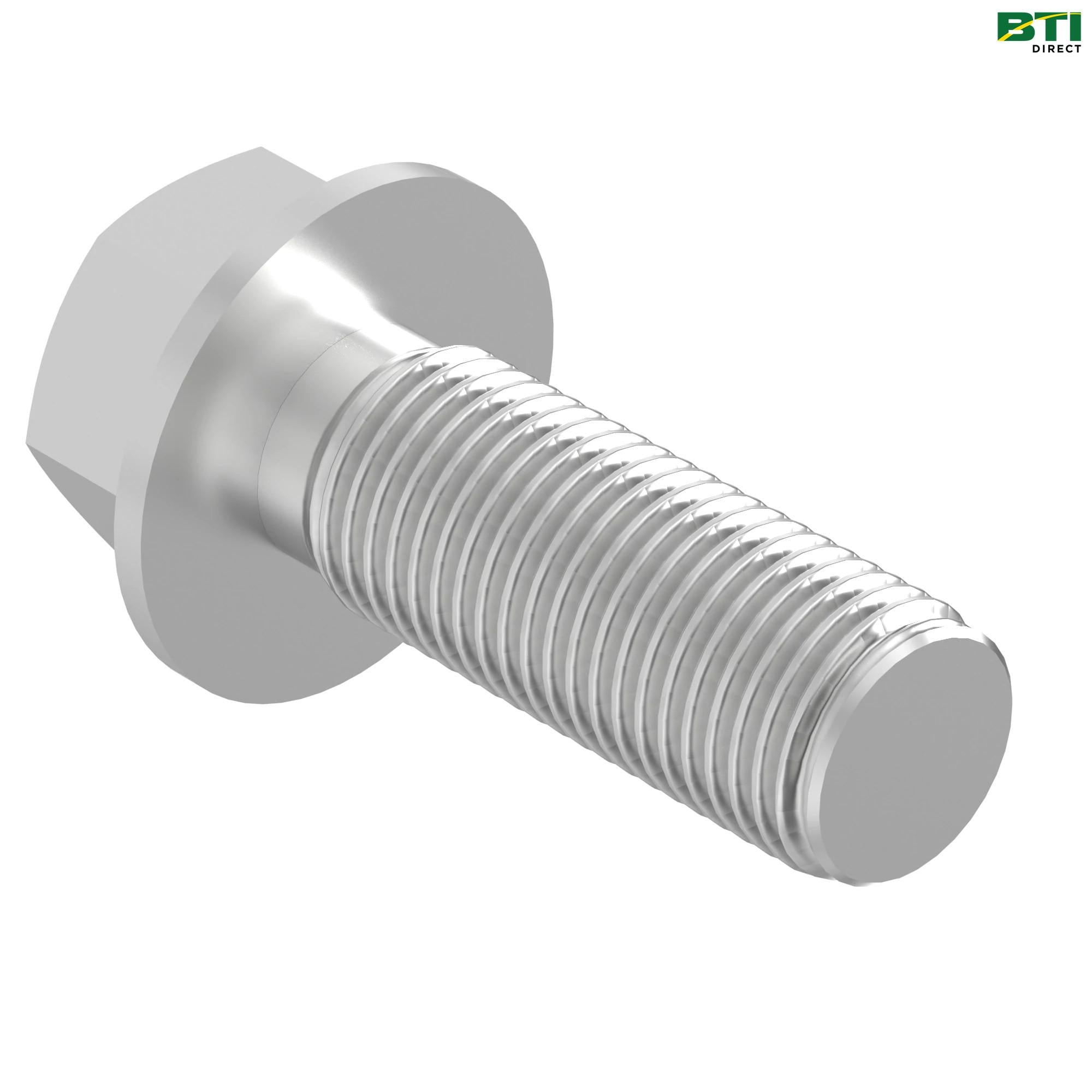 19M7790: Hexagonal Head Flanged Screw, M12 X 35