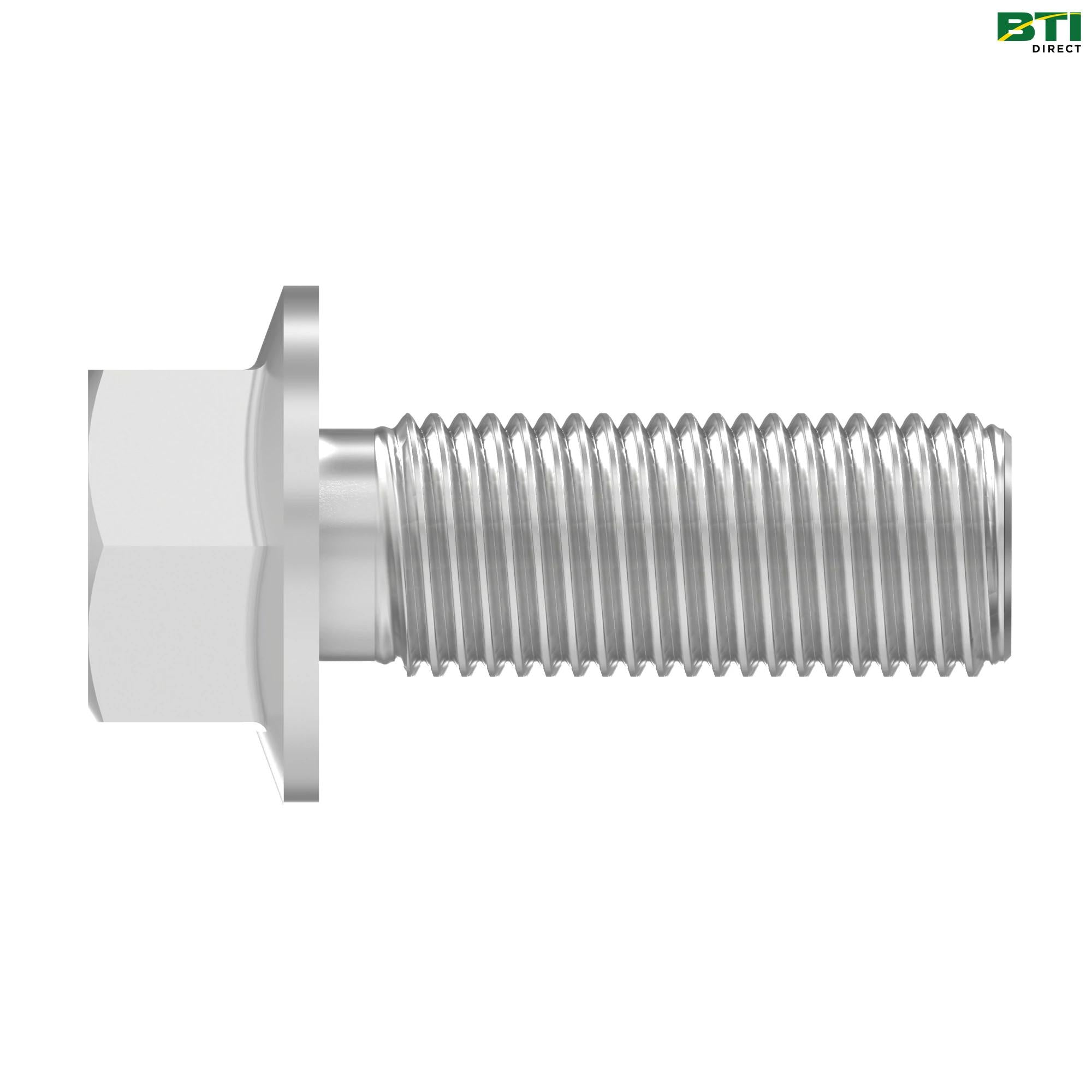 19M7790: Hexagonal Head Flanged Screw, M12 X 35