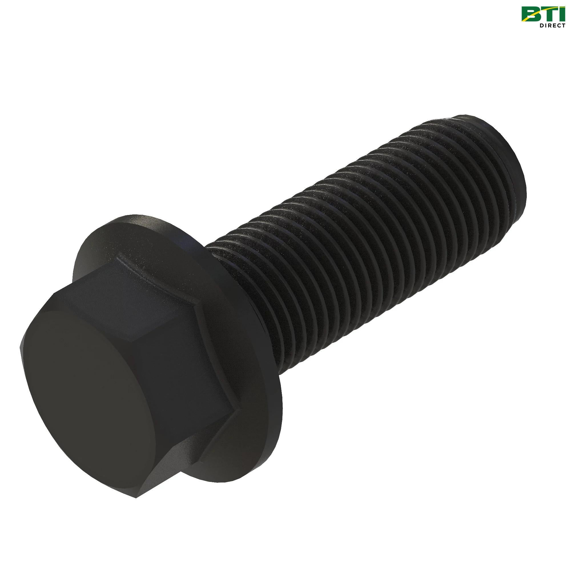 19M7791: Hexagonal Head Flanged Screw, M12 X 40