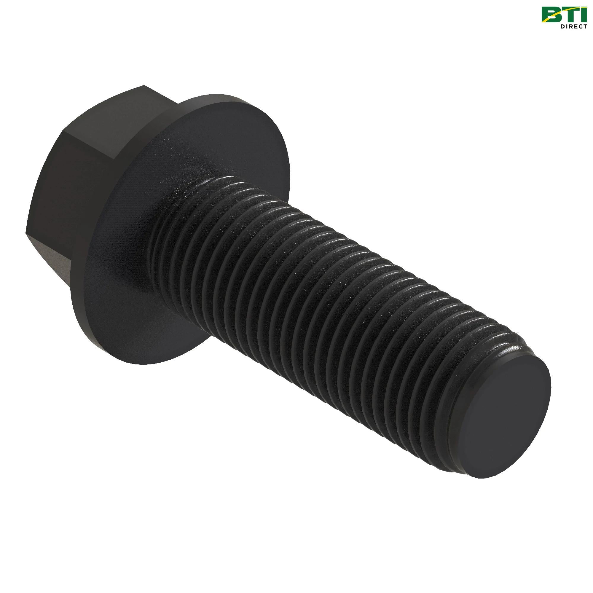 19M7791: Hexagonal Head Flanged Screw, M12 X 40