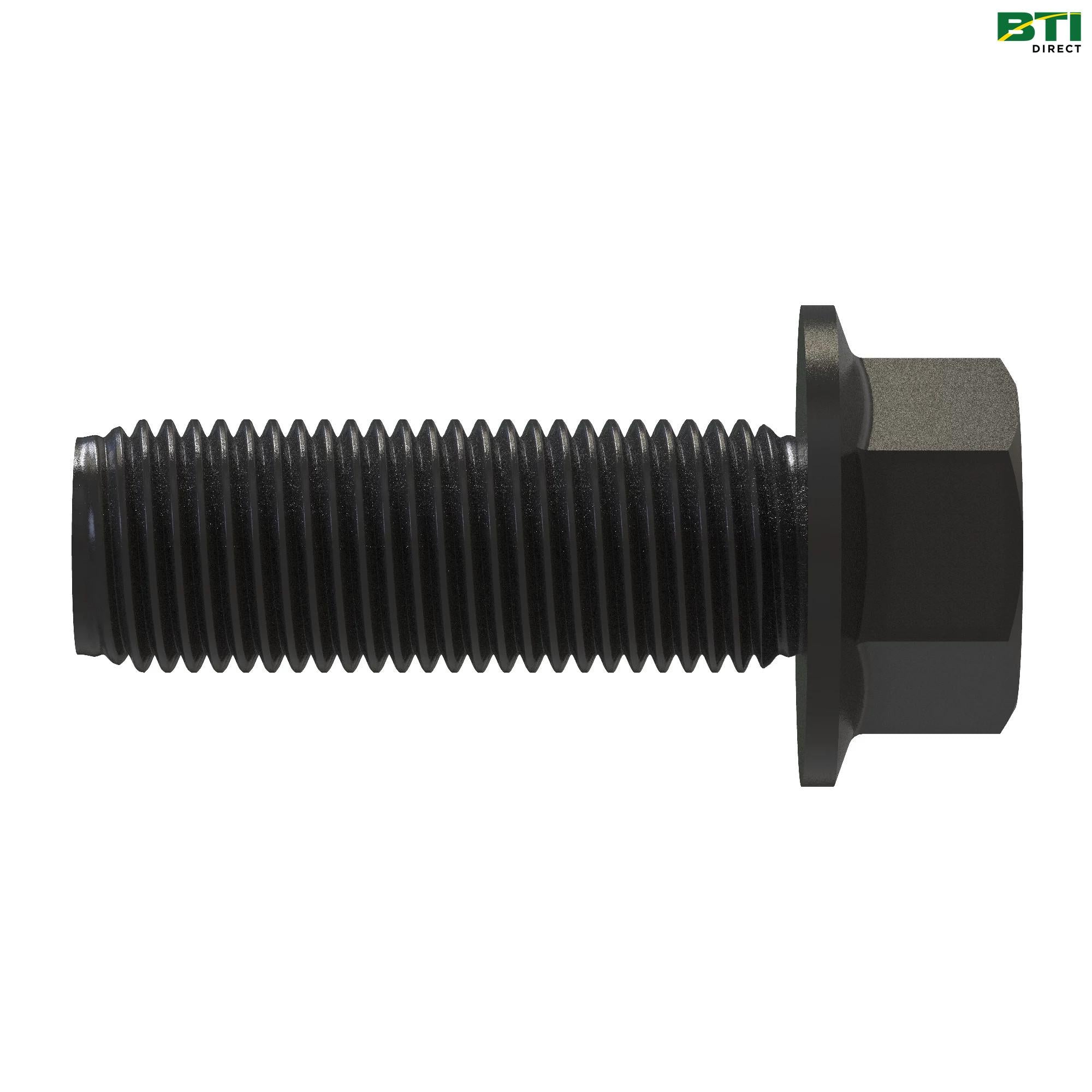 19M7791: Hexagonal Head Flanged Screw, M12 X 40