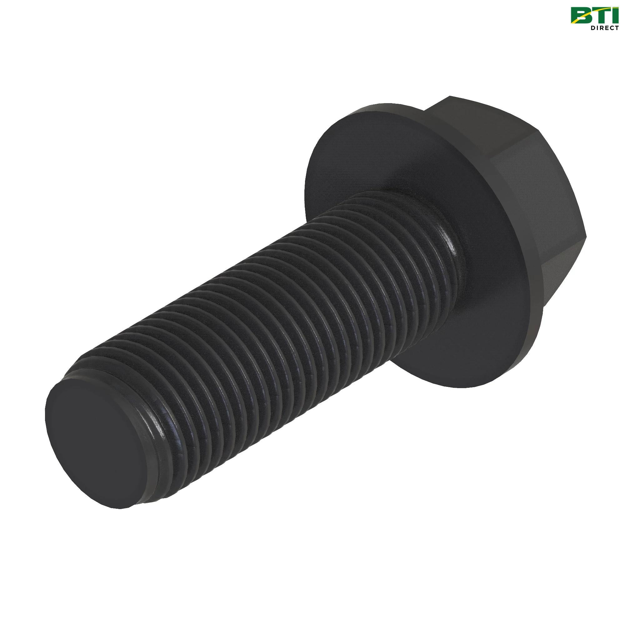19M7791: Hexagonal Head Flanged Screw, M12 X 40
