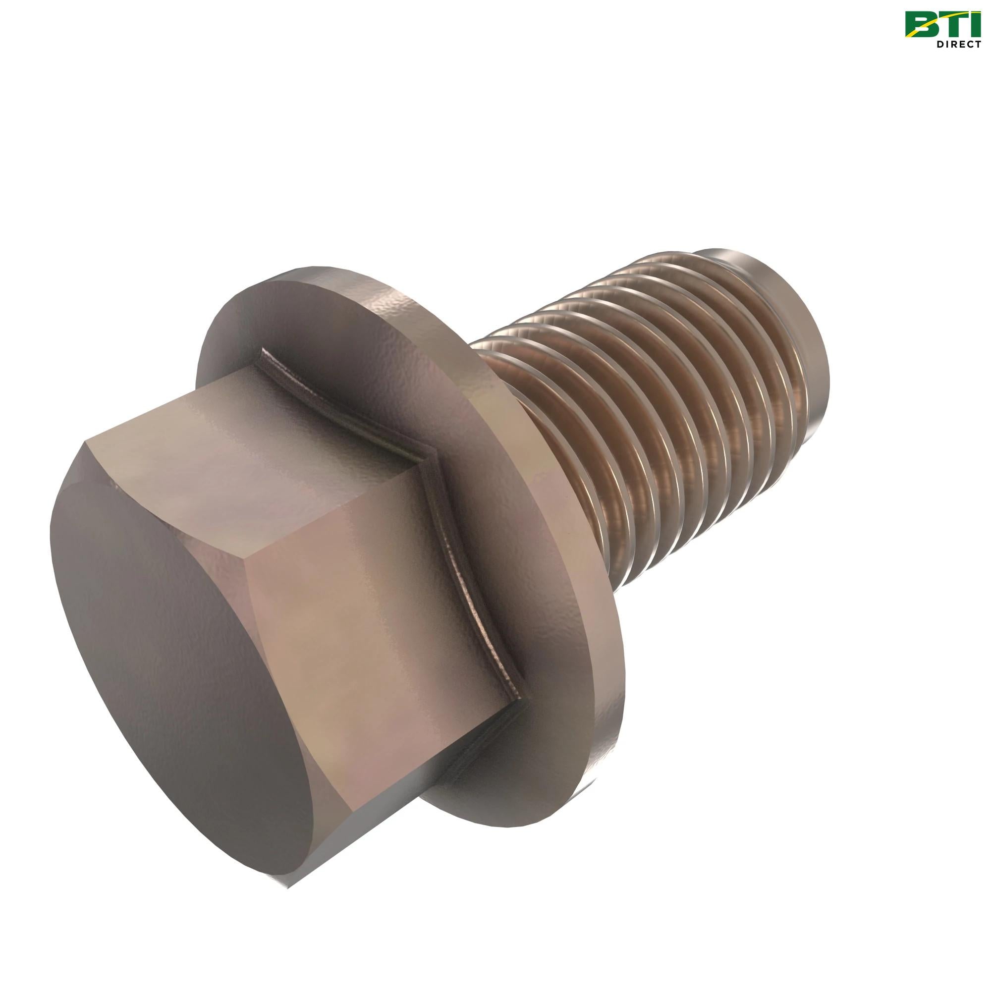 19M7793: Hexagonal Head Flanged Screw, M16 X 40
