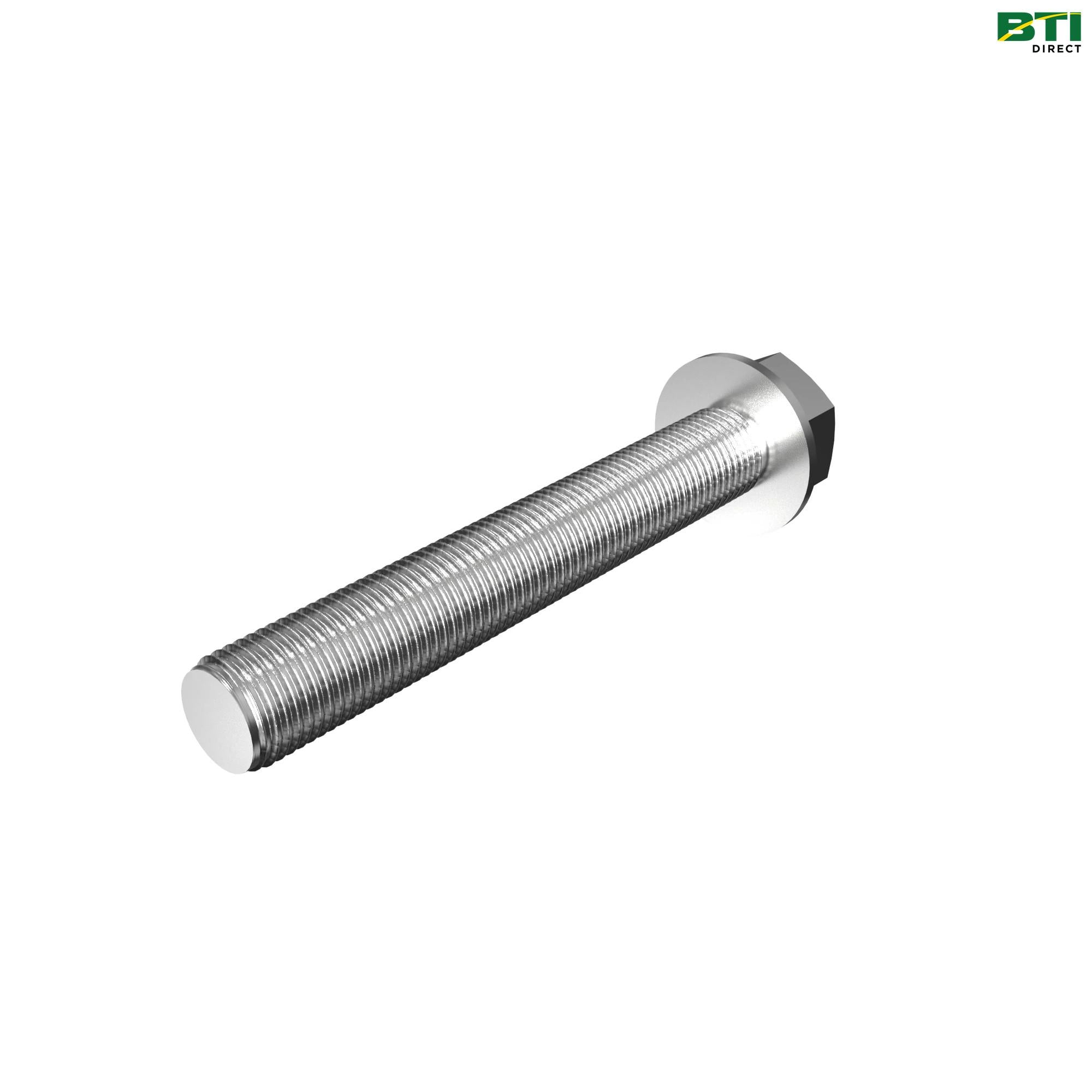 19M7801: Hexagonal Head Flanged Screw, M8 X 60