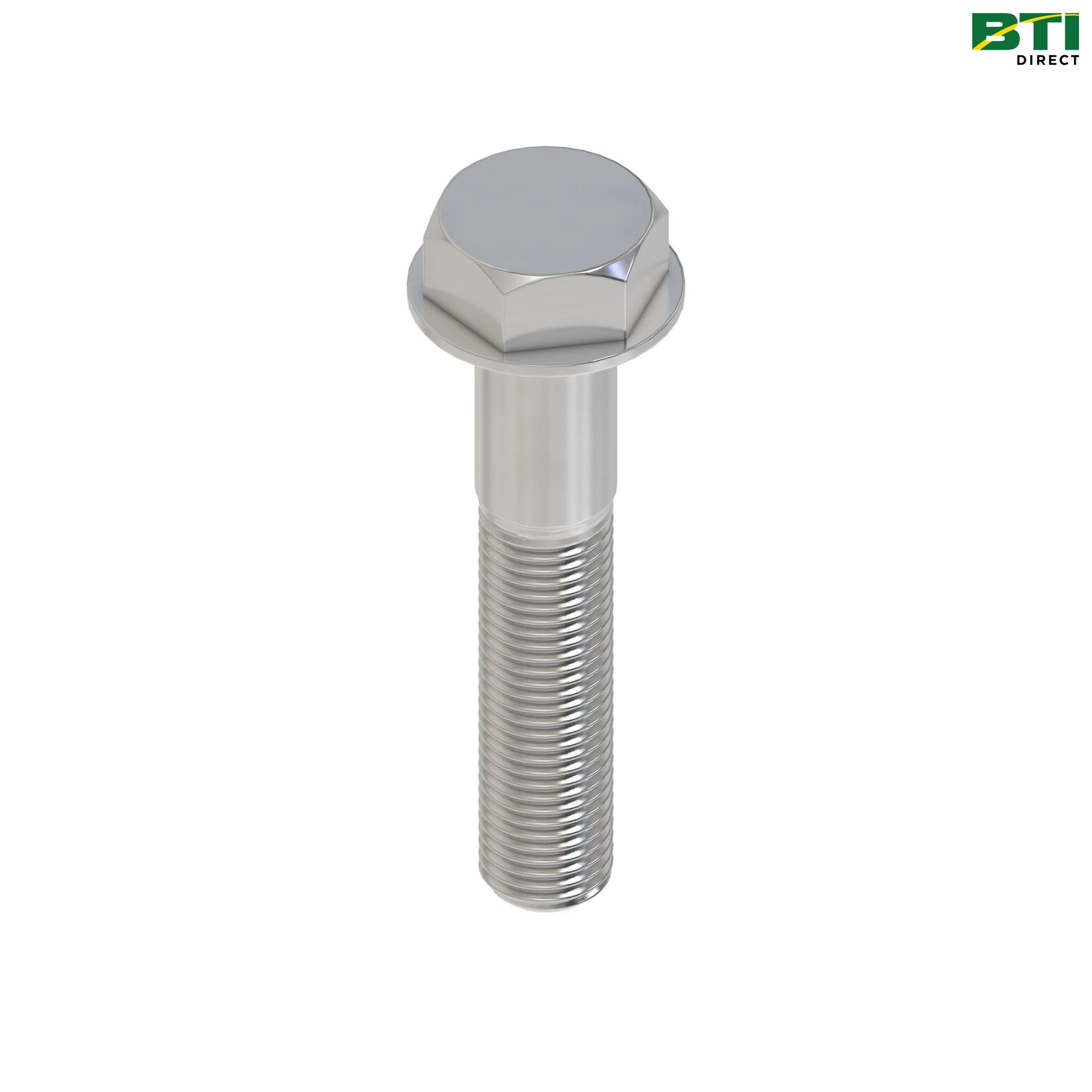 19M7809: Hexagonal Head Flange Bolt, M10 X 70