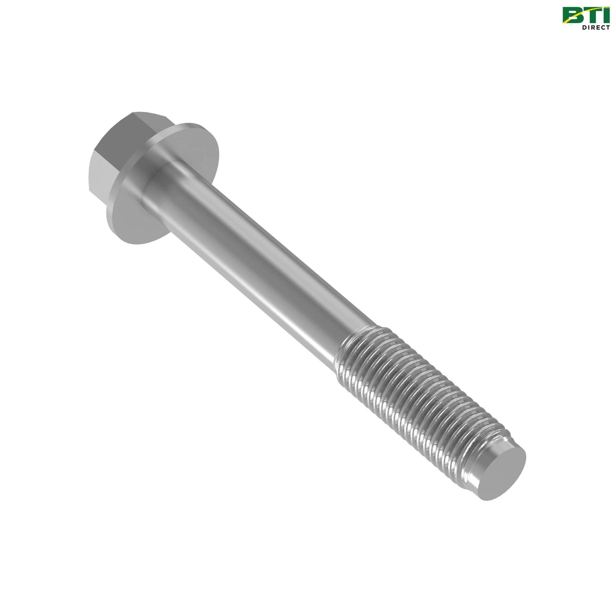 19M7810: Hexagonal Head Flanged Screw, M10 X 80