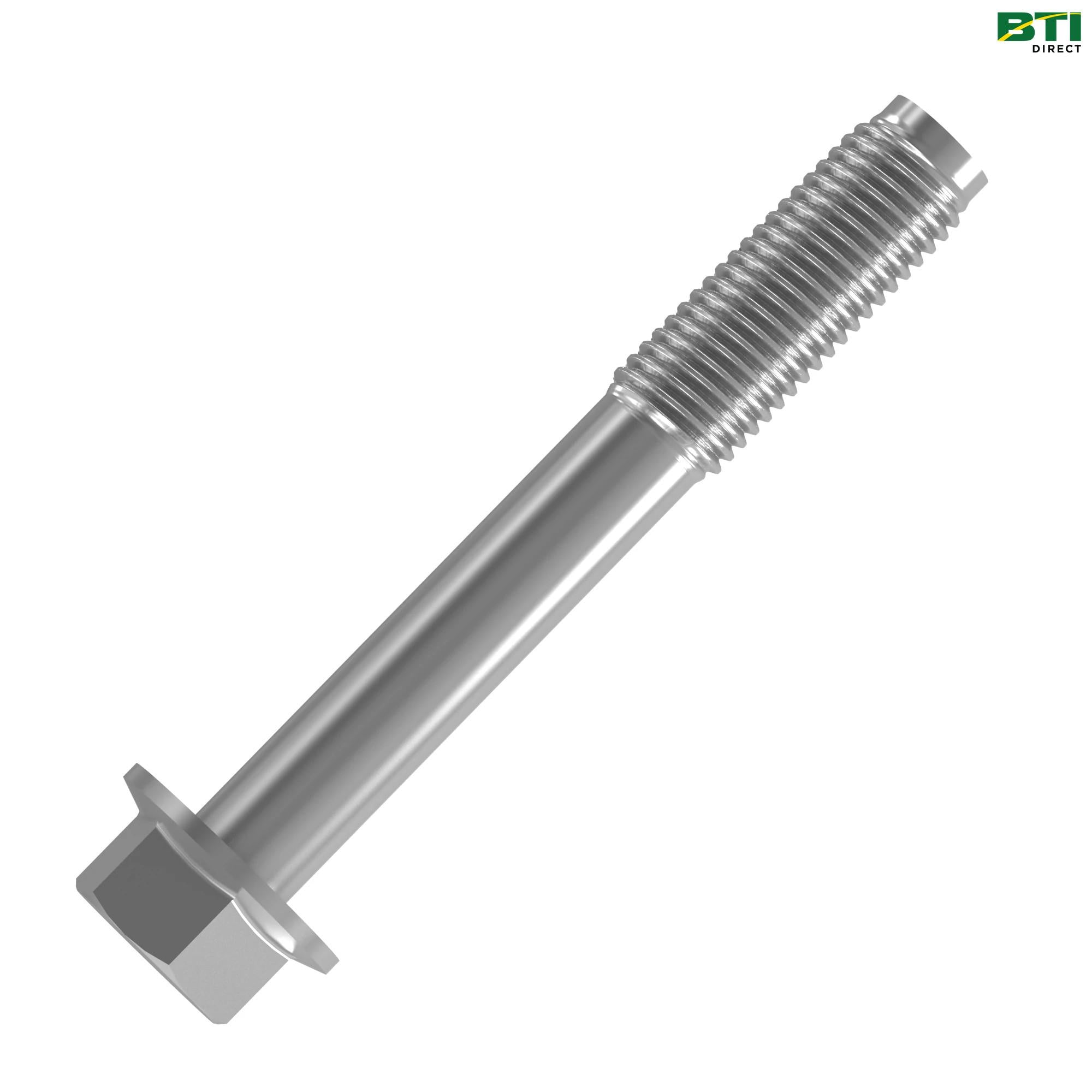 19M7810: Hexagonal Head Flanged Screw, M10 X 80