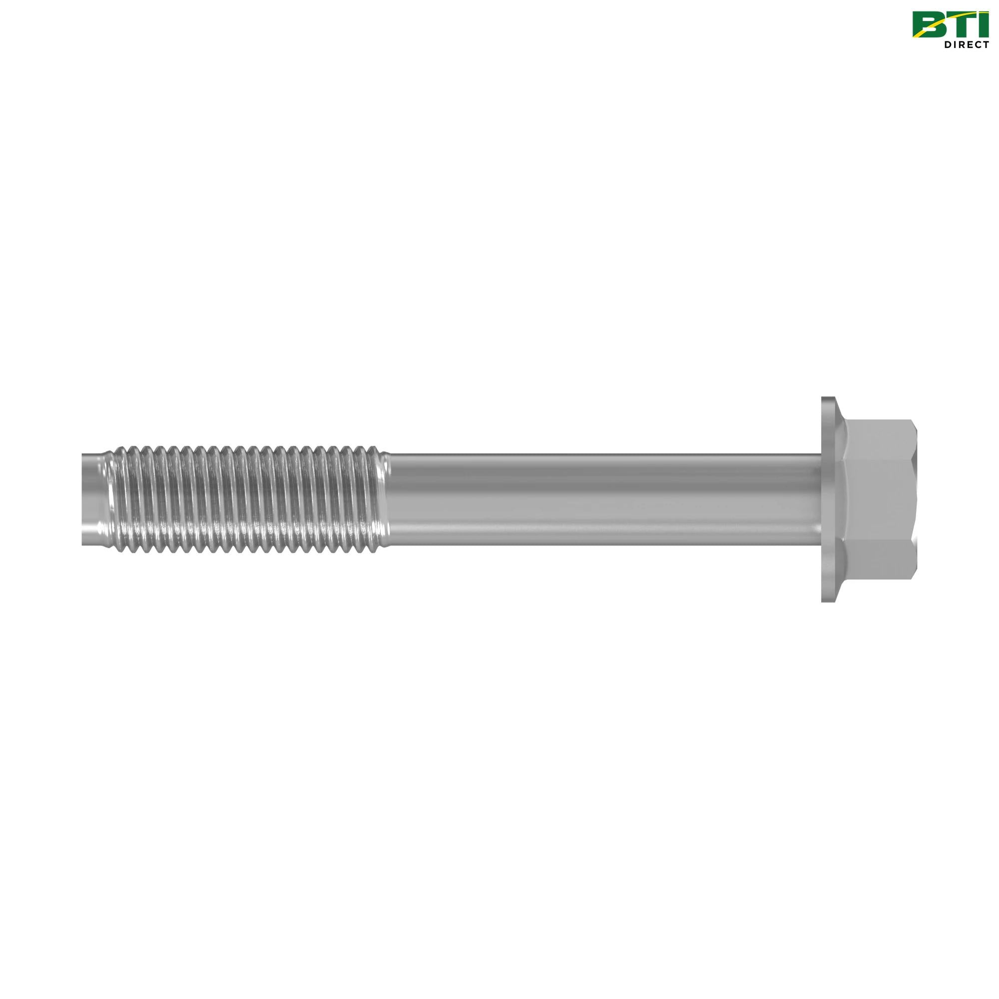 19M7810: Hexagonal Head Flanged Screw, M10 X 80