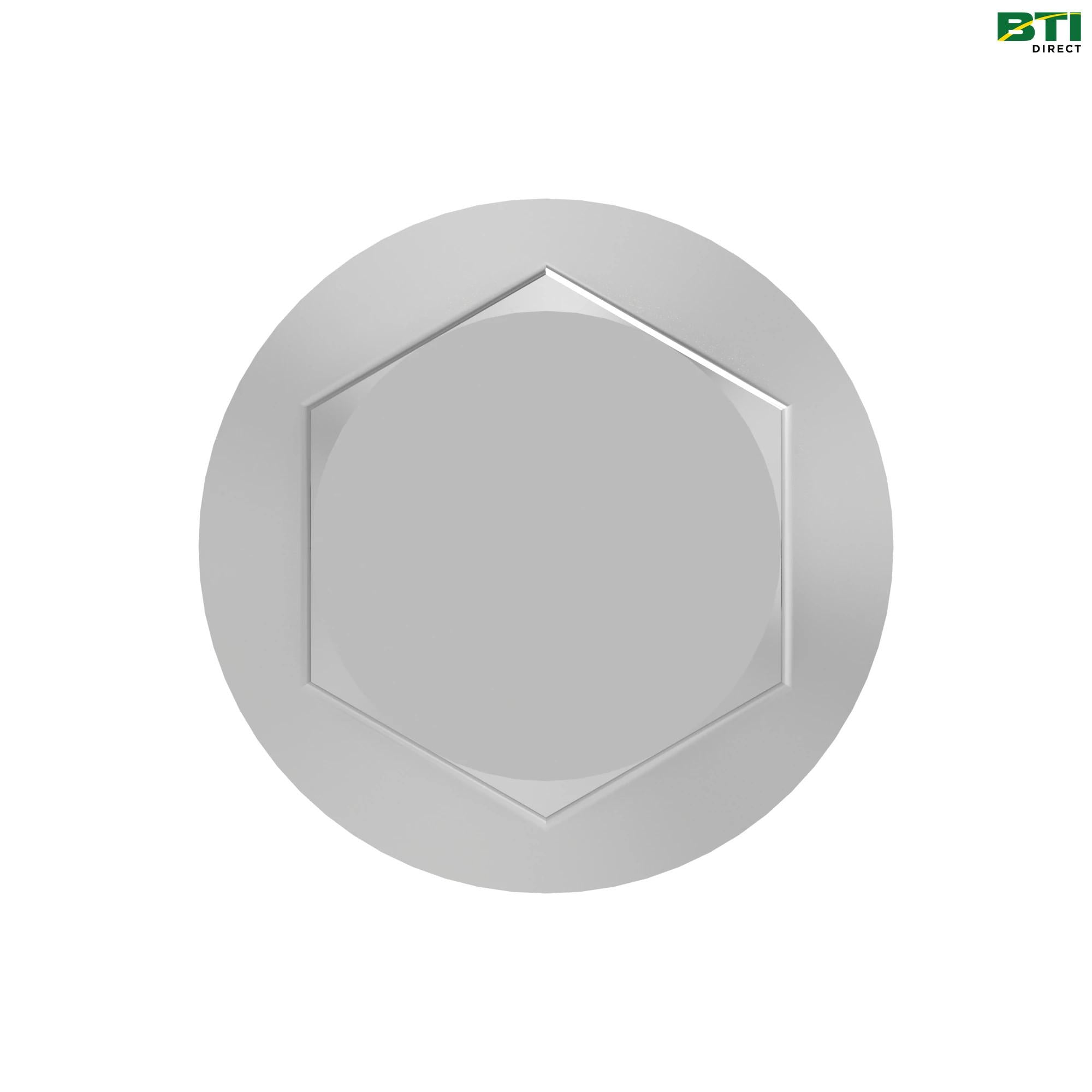 19M7813: Hexagonal Head Flanged Screw, M12 X 45