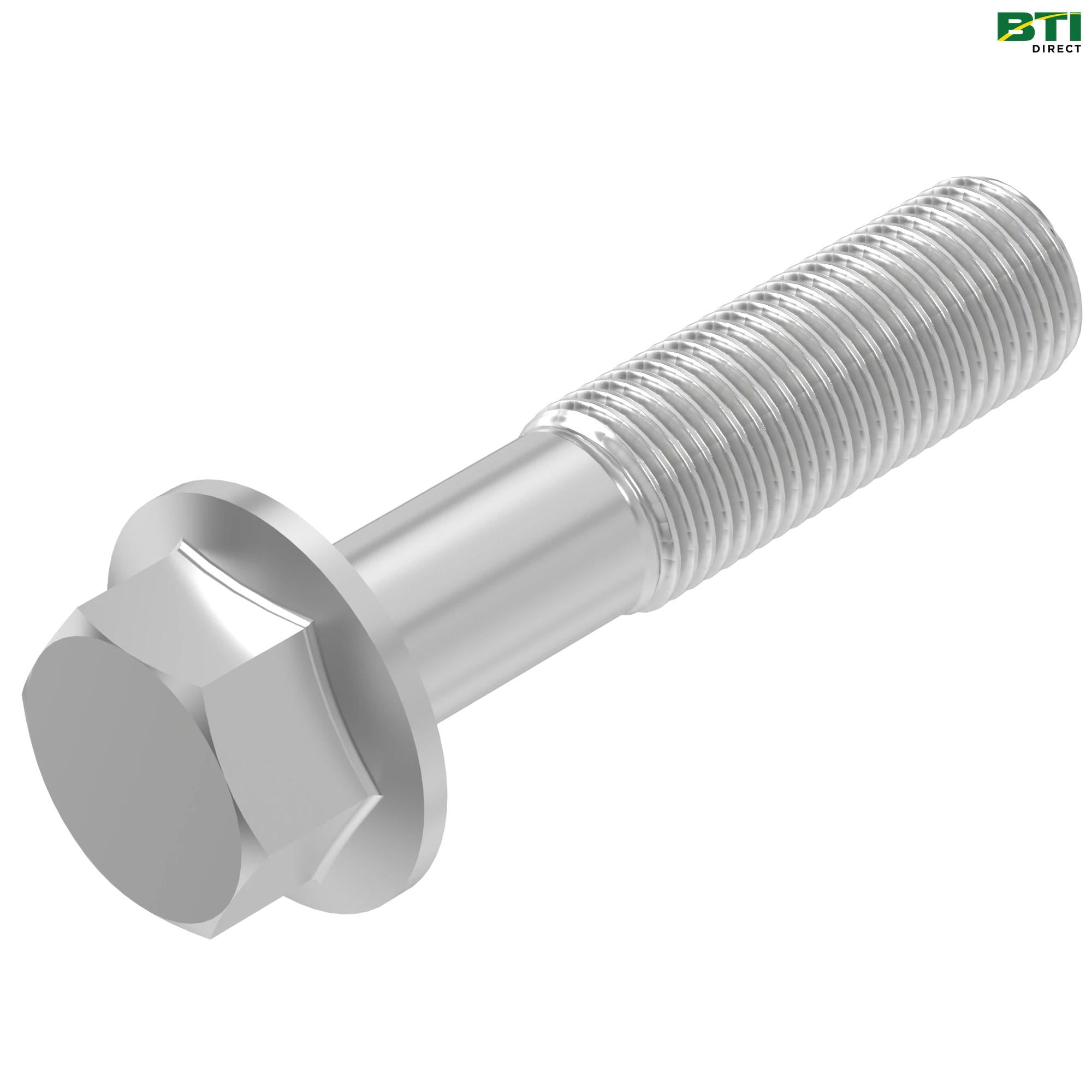 19M7815: Hexagonal Head Flanged Screw, M12 X 60