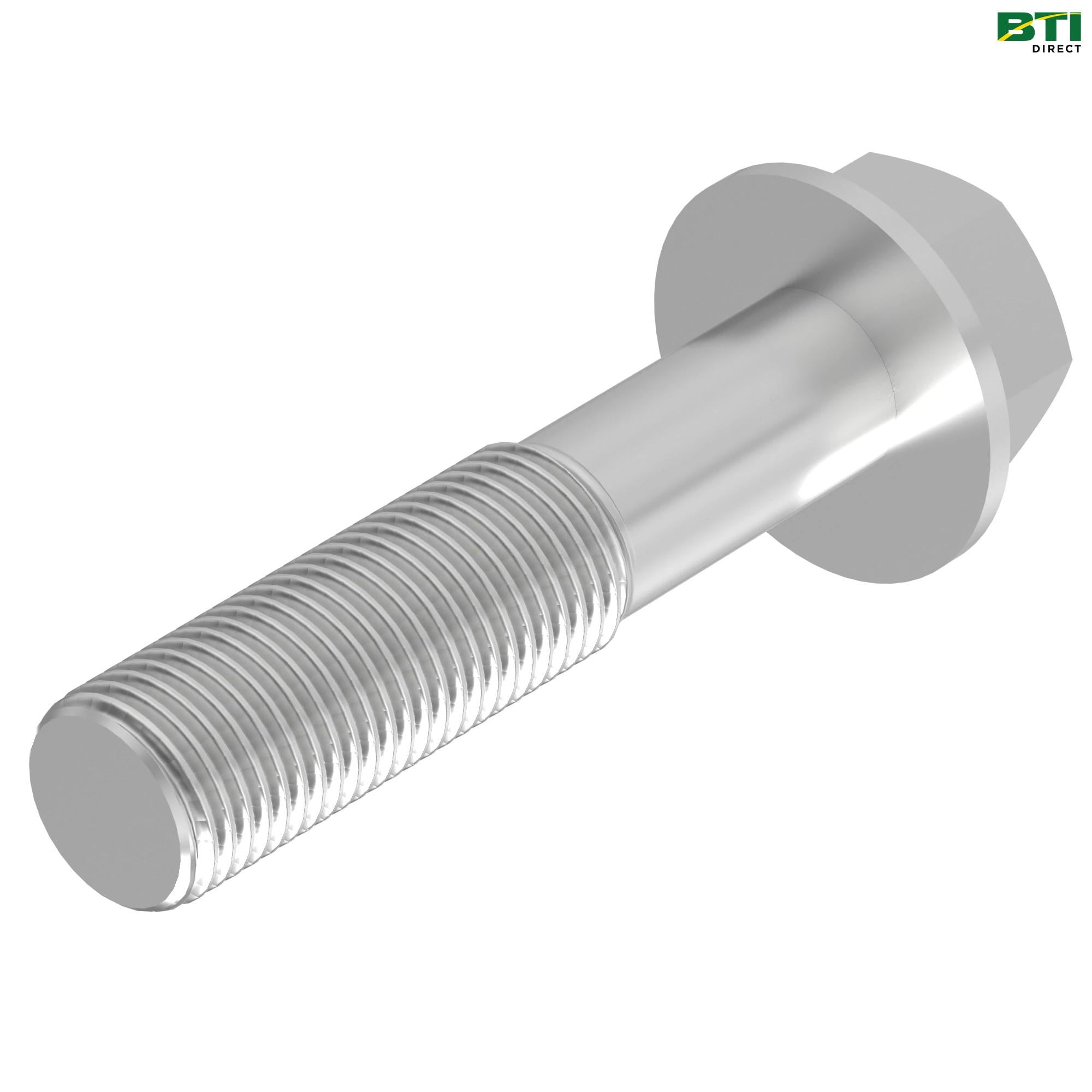19M7815: Hexagonal Head Flanged Screw, M12 X 60