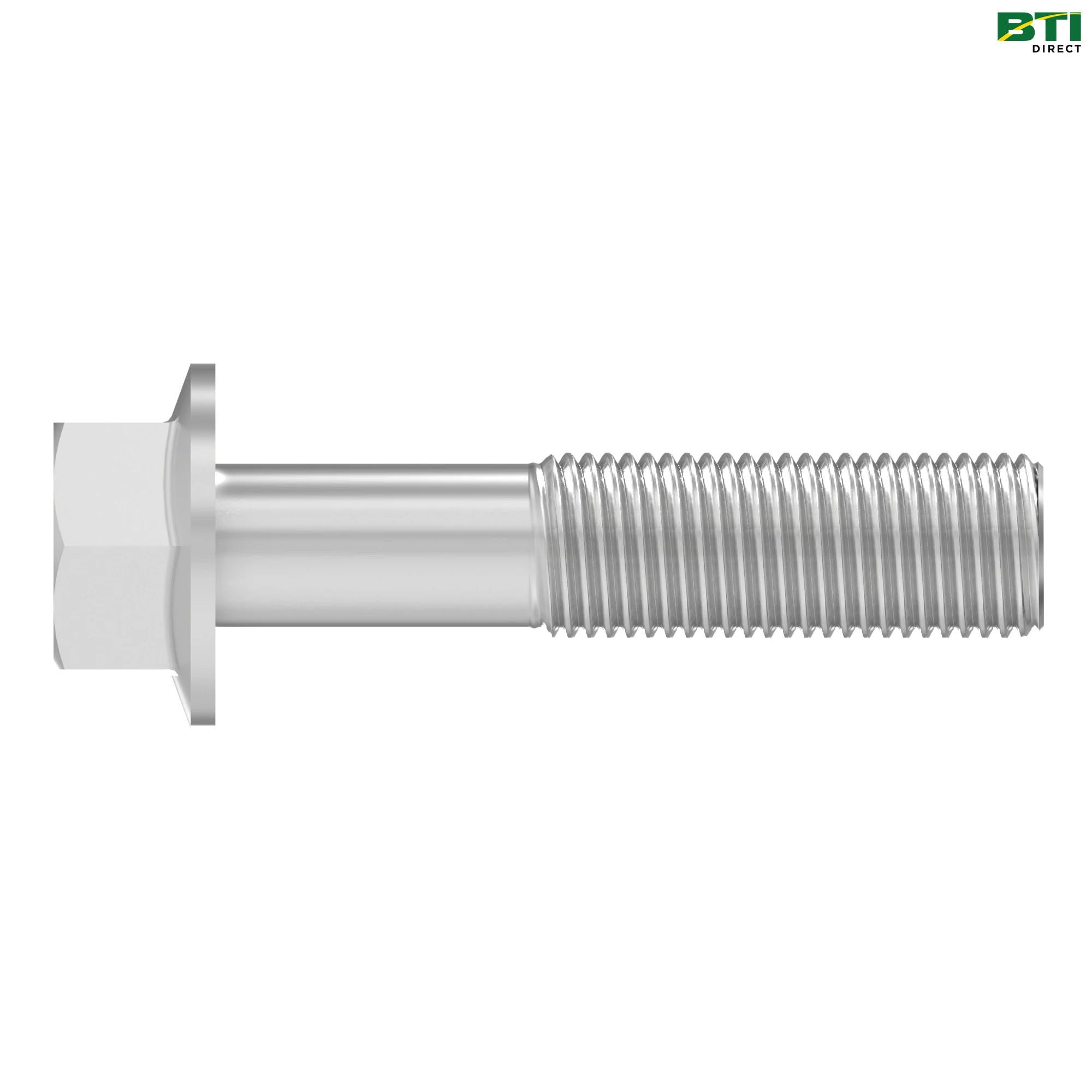 19M7815: Hexagonal Head Flanged Screw, M12 X 60