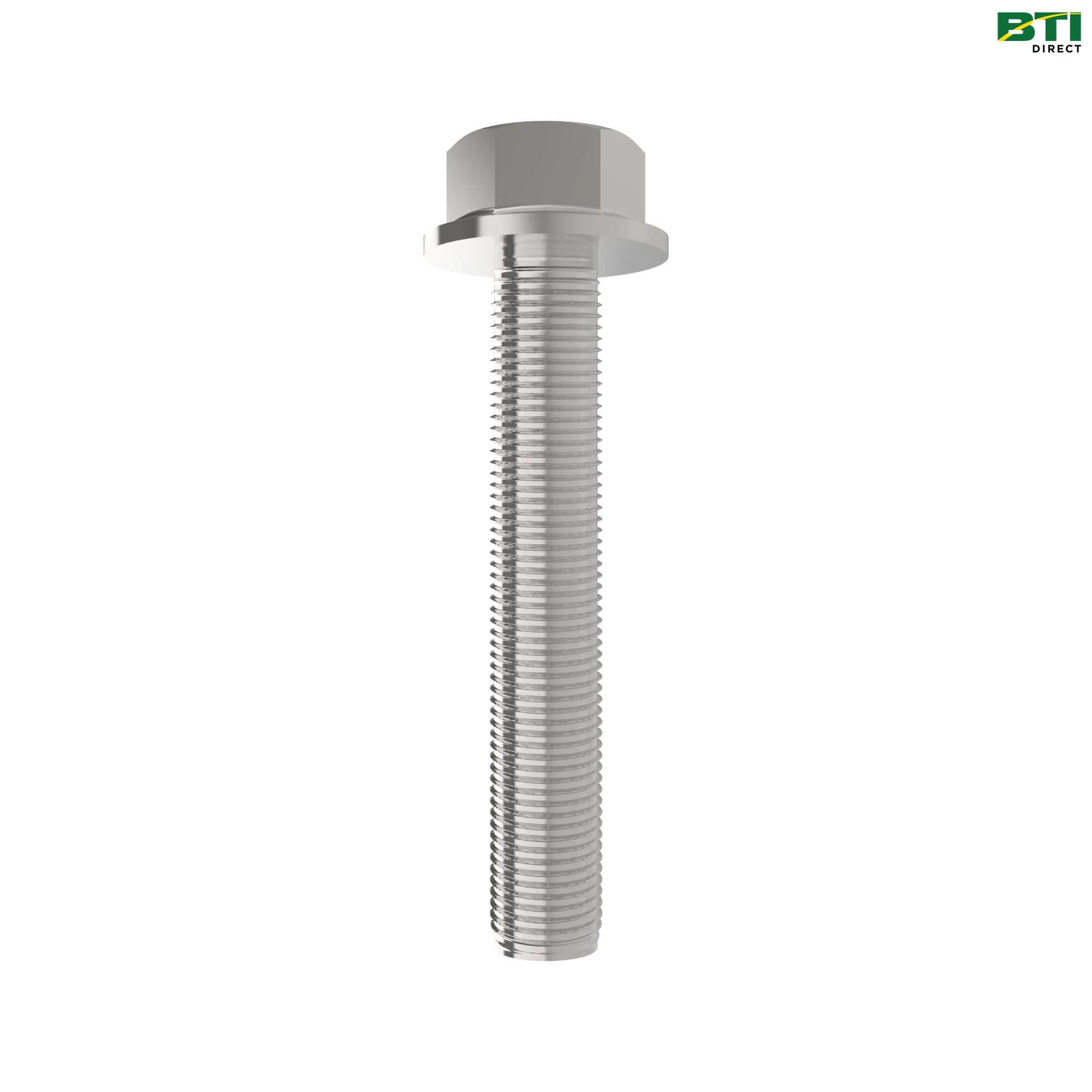 19M7815: Hexagonal Head Flanged Screw, M12 X 60