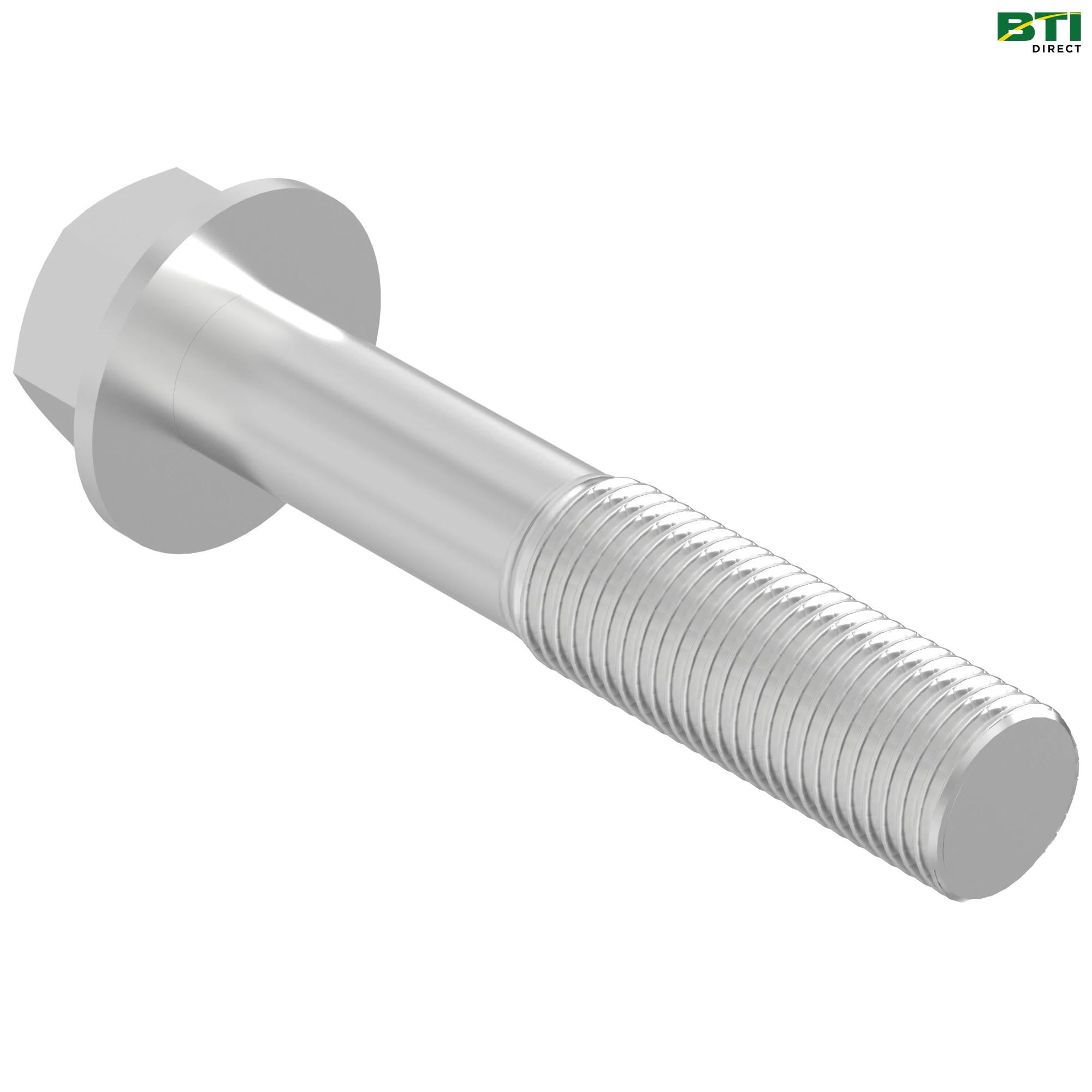 19M7817: Hexagonal Head Flanged Screw, M12 X 70