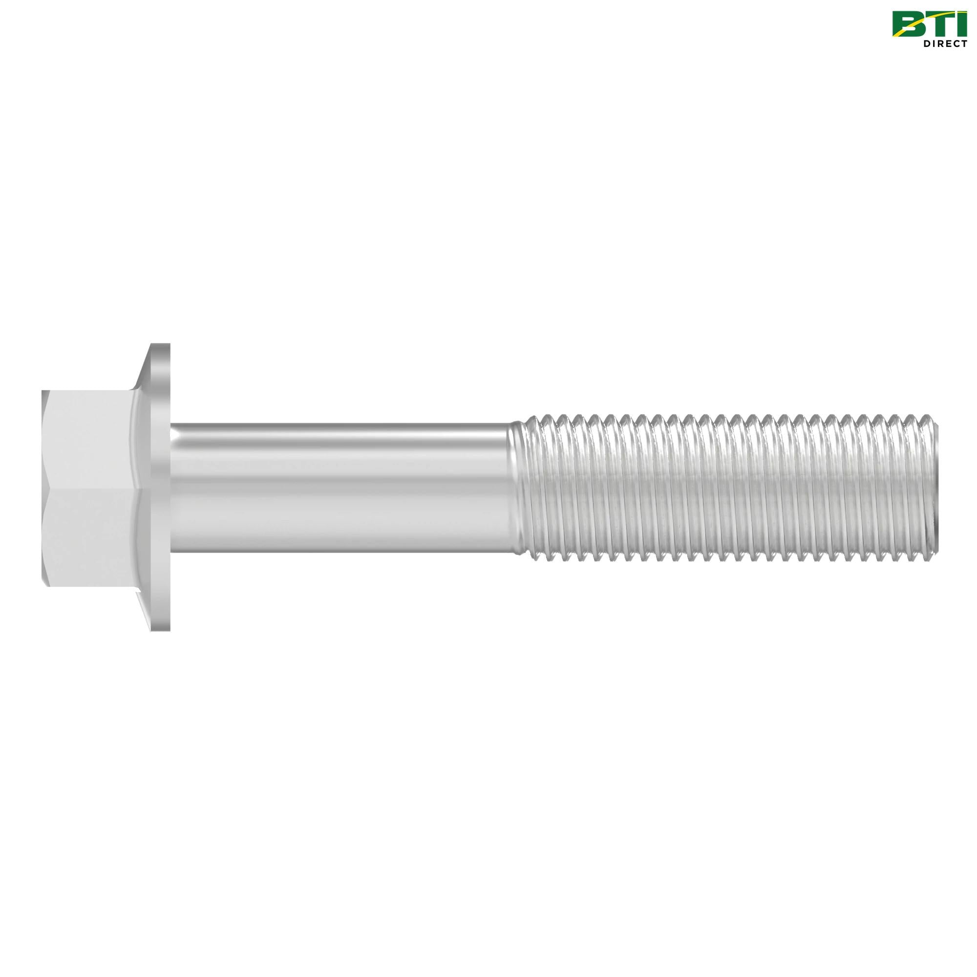 19M7817: Hexagonal Head Flanged Screw, M12 X 70