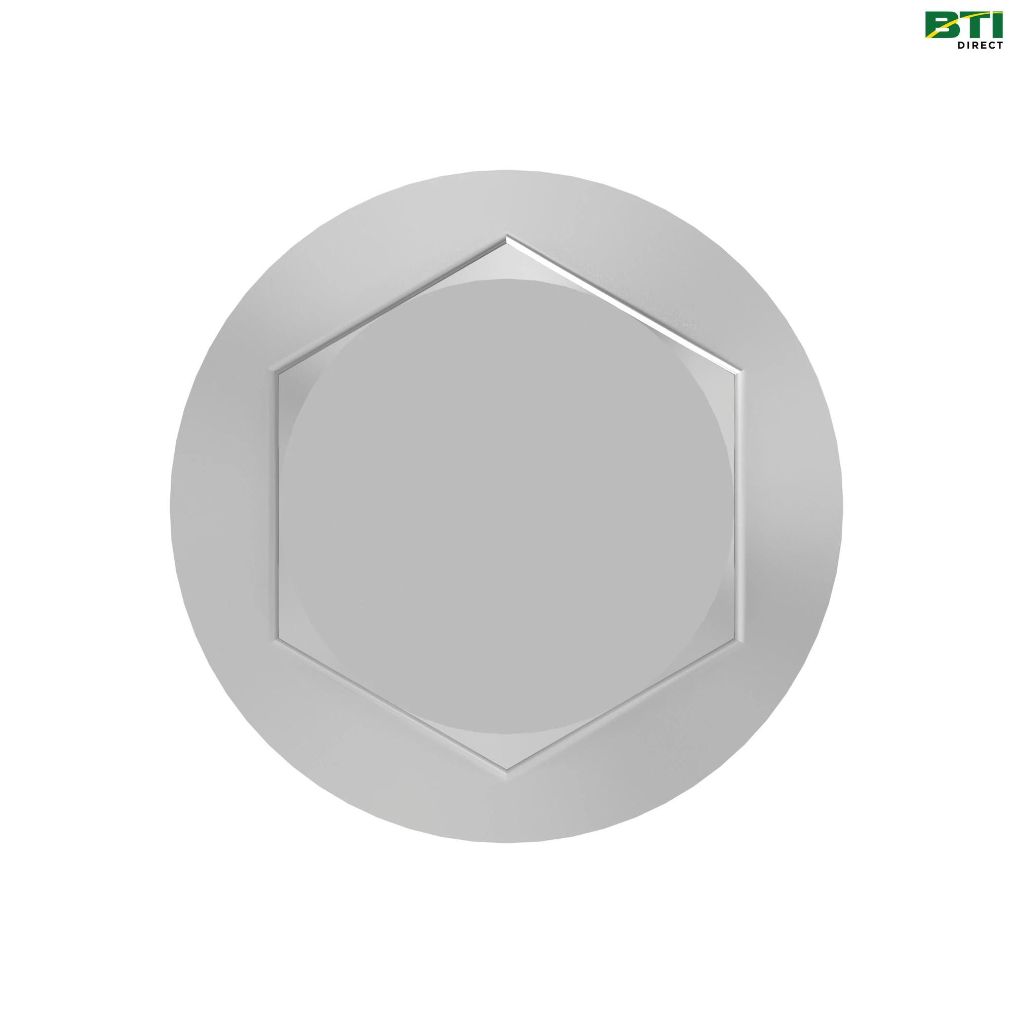 19M7818: Hexagonal Head Flanged Screw, M12 X 80
