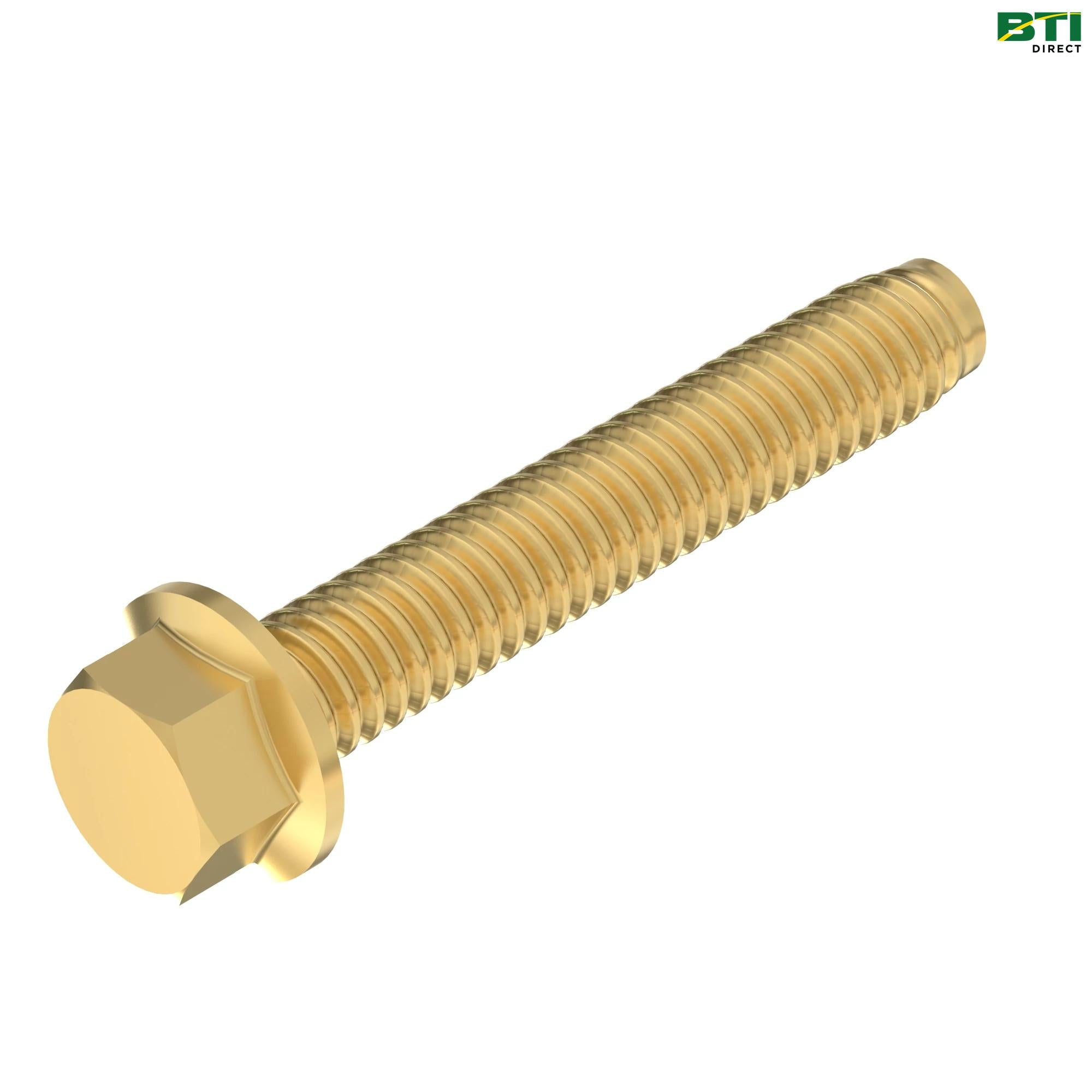19M7834: Hexagonal Head Flanged Screw, M6 X 45