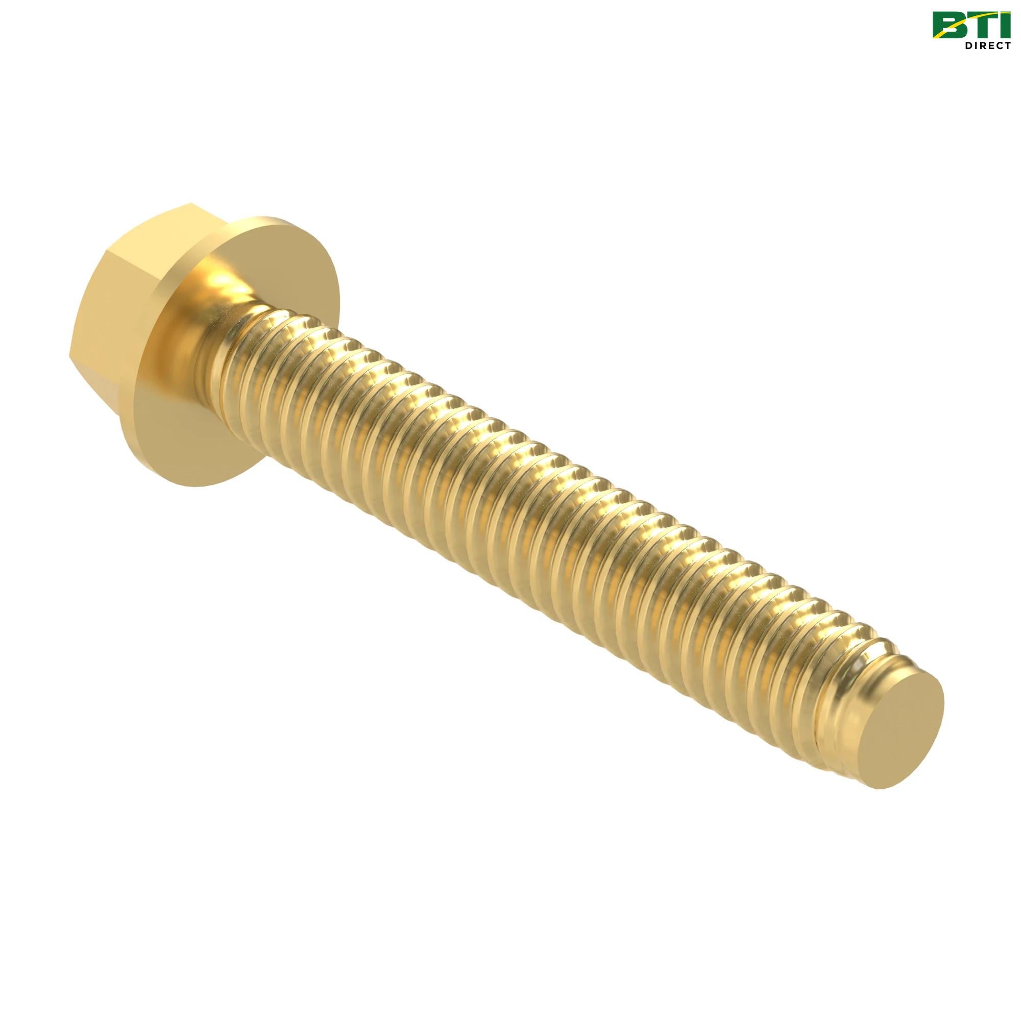 19M7834: Hexagonal Head Flanged Screw, M6 X 45