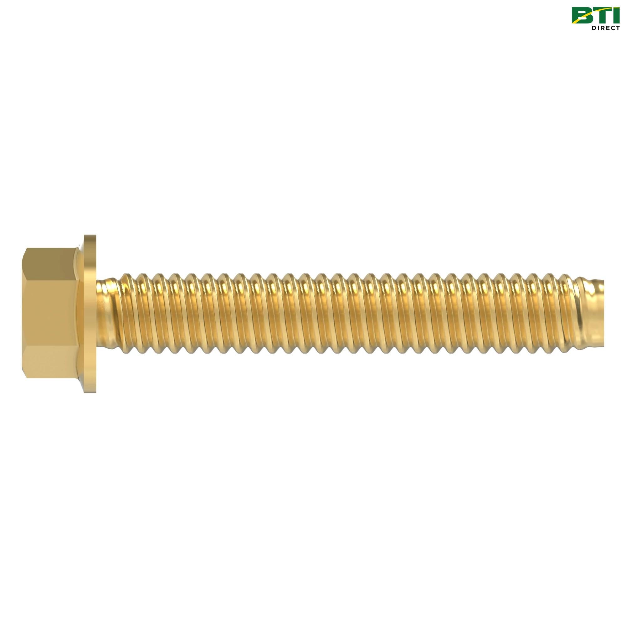 19M7834: Hexagonal Head Flanged Screw, M6 X 45