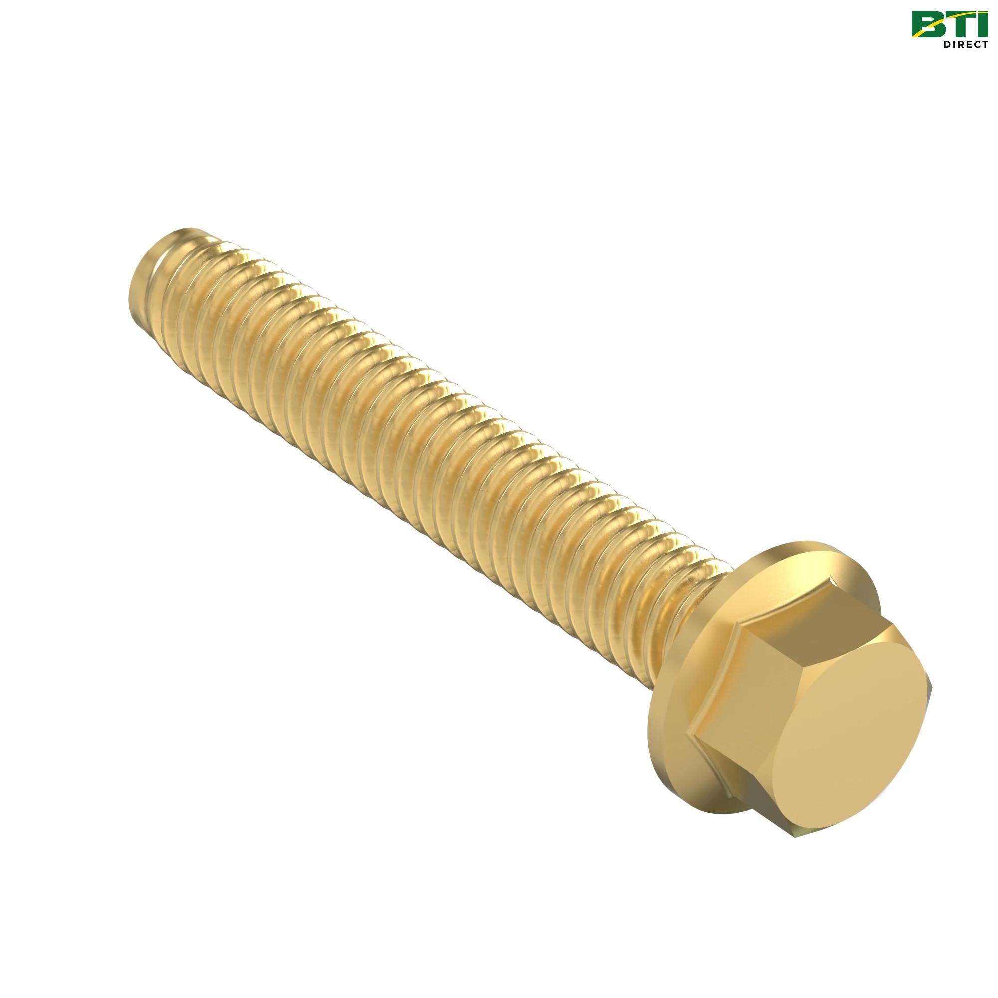 19M7834: Hexagonal Head Flanged Screw, M6 X 45