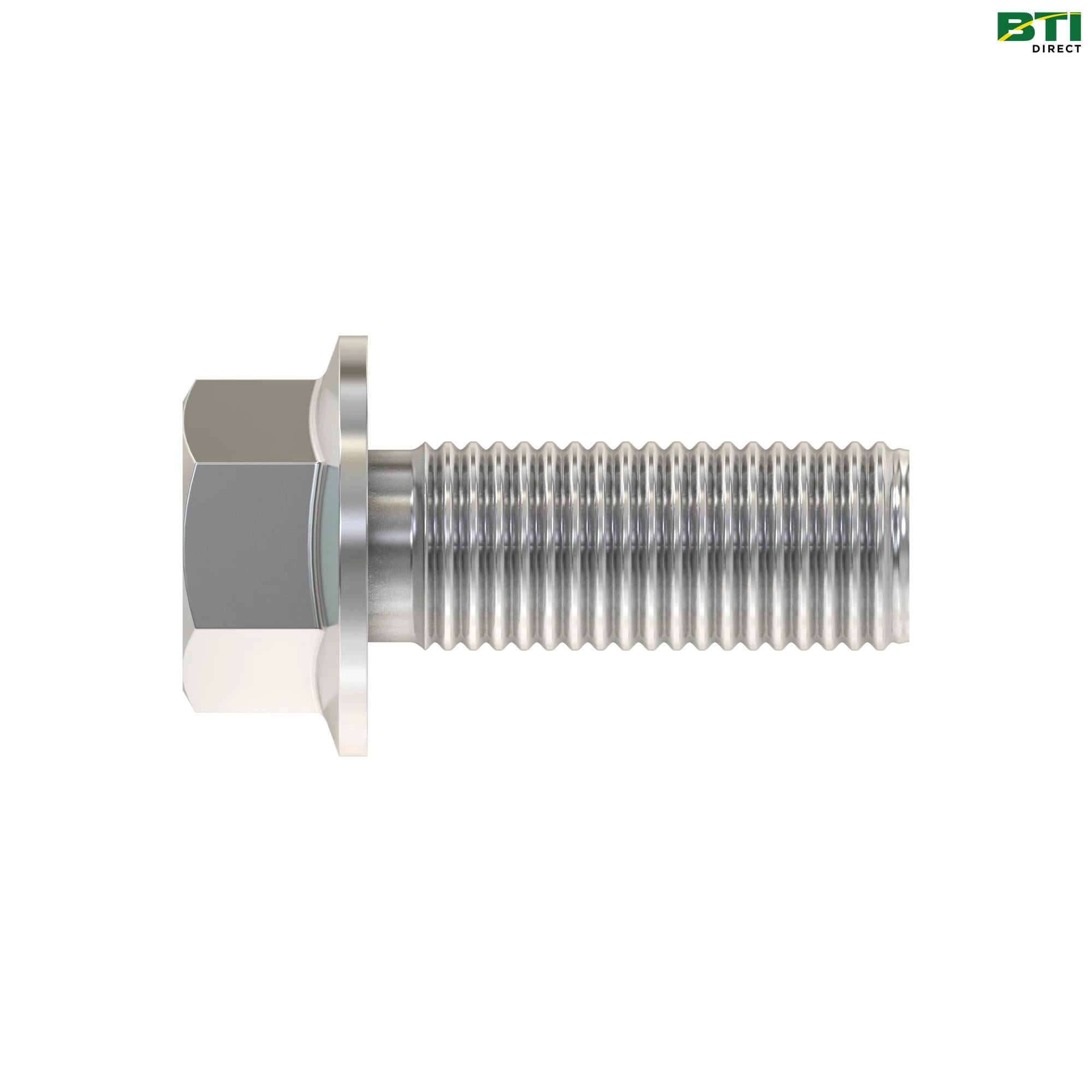19M7844: Hexagonal Head Flanged Screw, M16 X 45