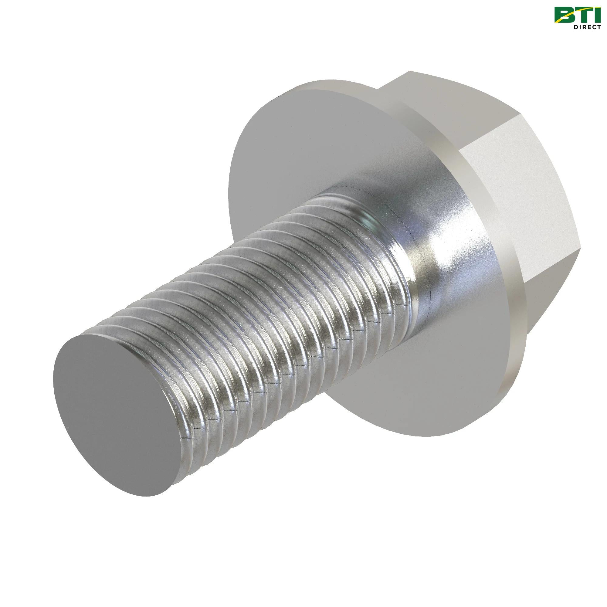 19M7865: Hexagonal Head Flanged Screw, M8 X 16