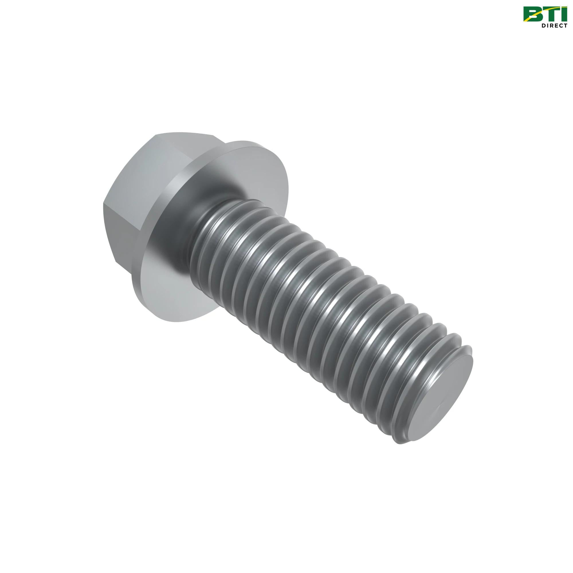 19M7867: Hexagonal Head Flanged Screw, M8 X 25