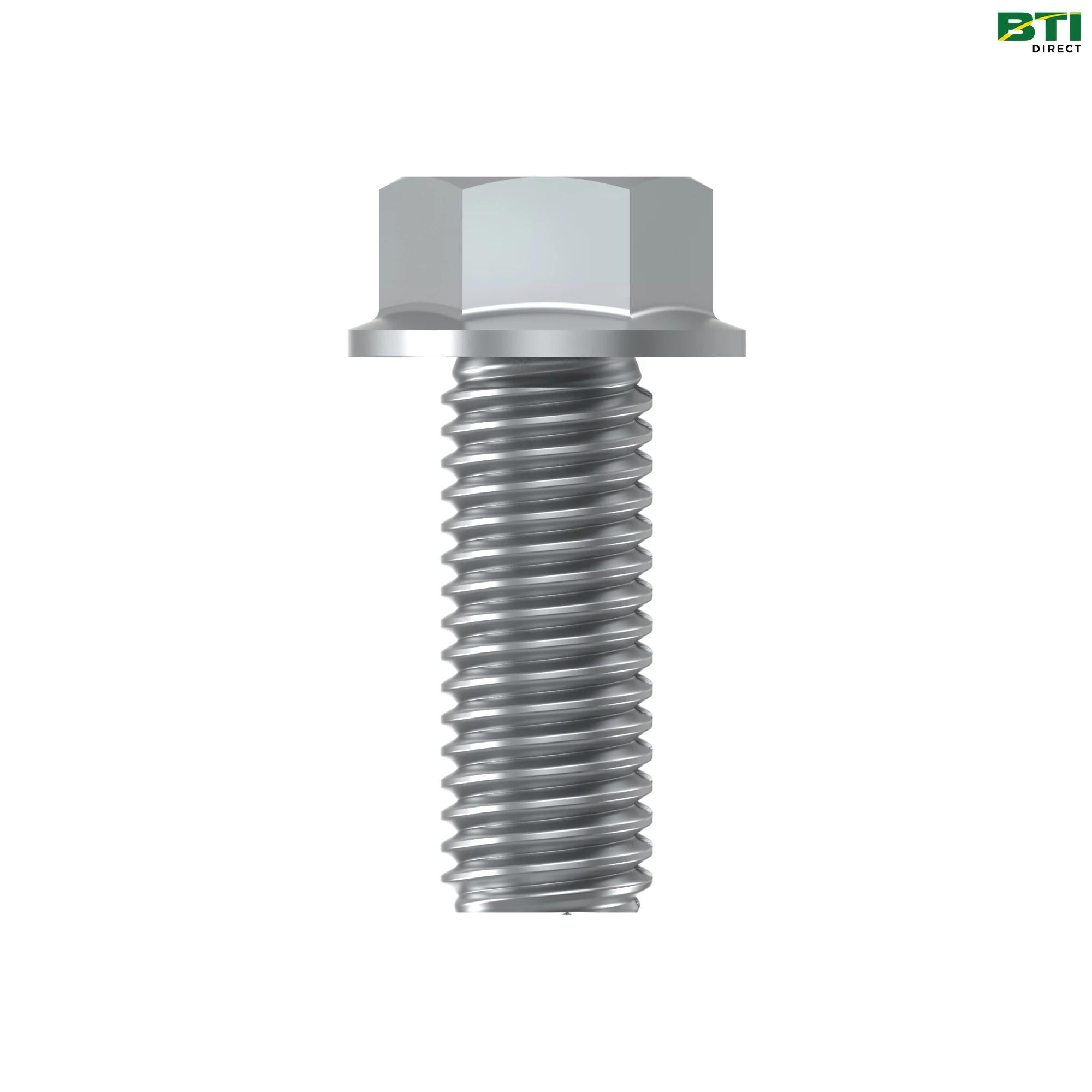 19M7867: Hexagonal Head Flanged Screw, M8 X 25