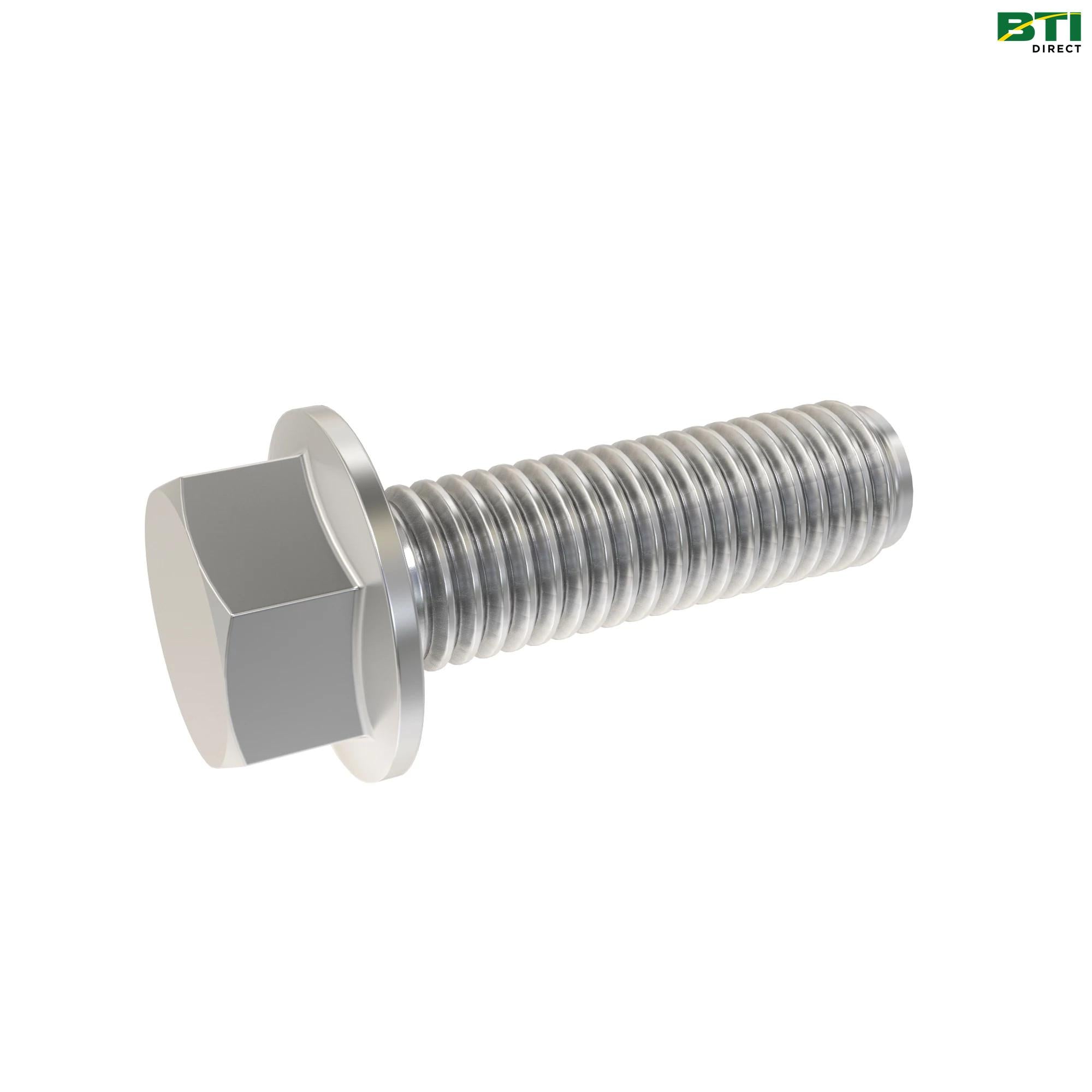 19M7868: Hexagonal Head Flanged Screw, M8 X 30