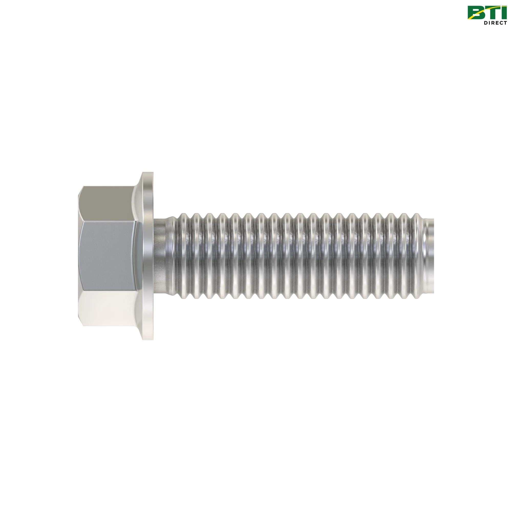19M7868: Hexagonal Head Flanged Screw, M8 X 30
