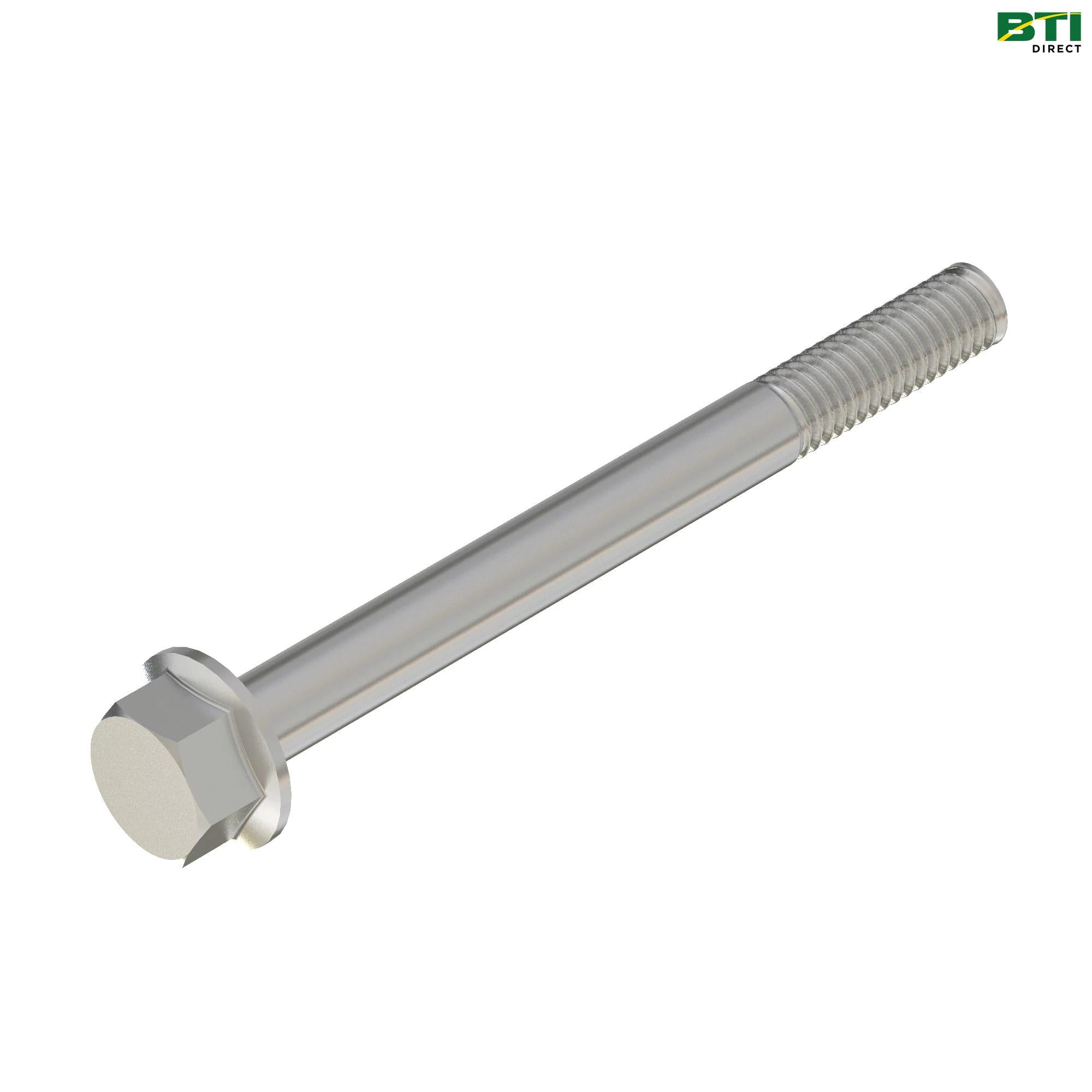 19M7913: Hexagonal Head Flanged Screw, M8 X 90