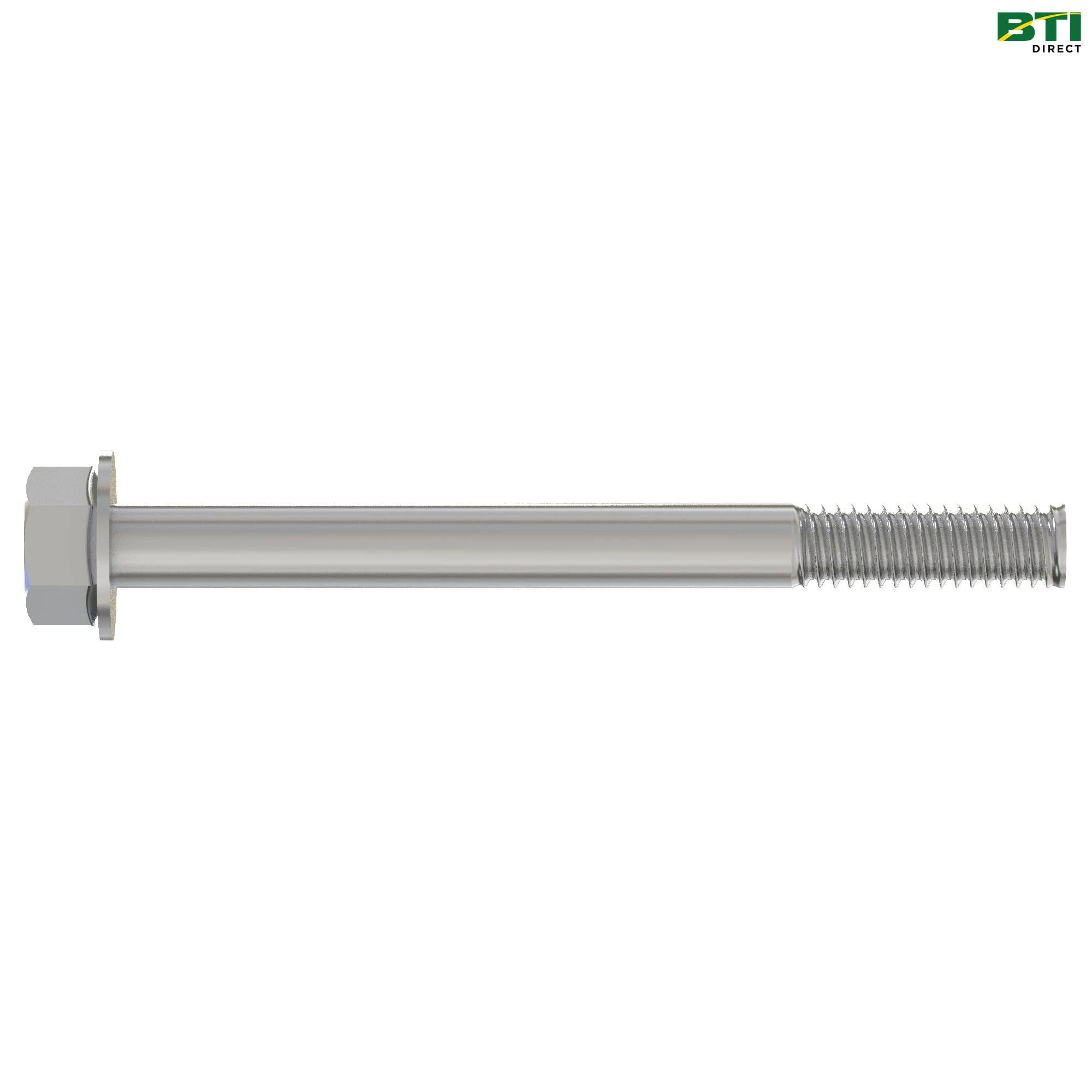 19M7913: Hexagonal Head Flanged Screw, M8 X 90