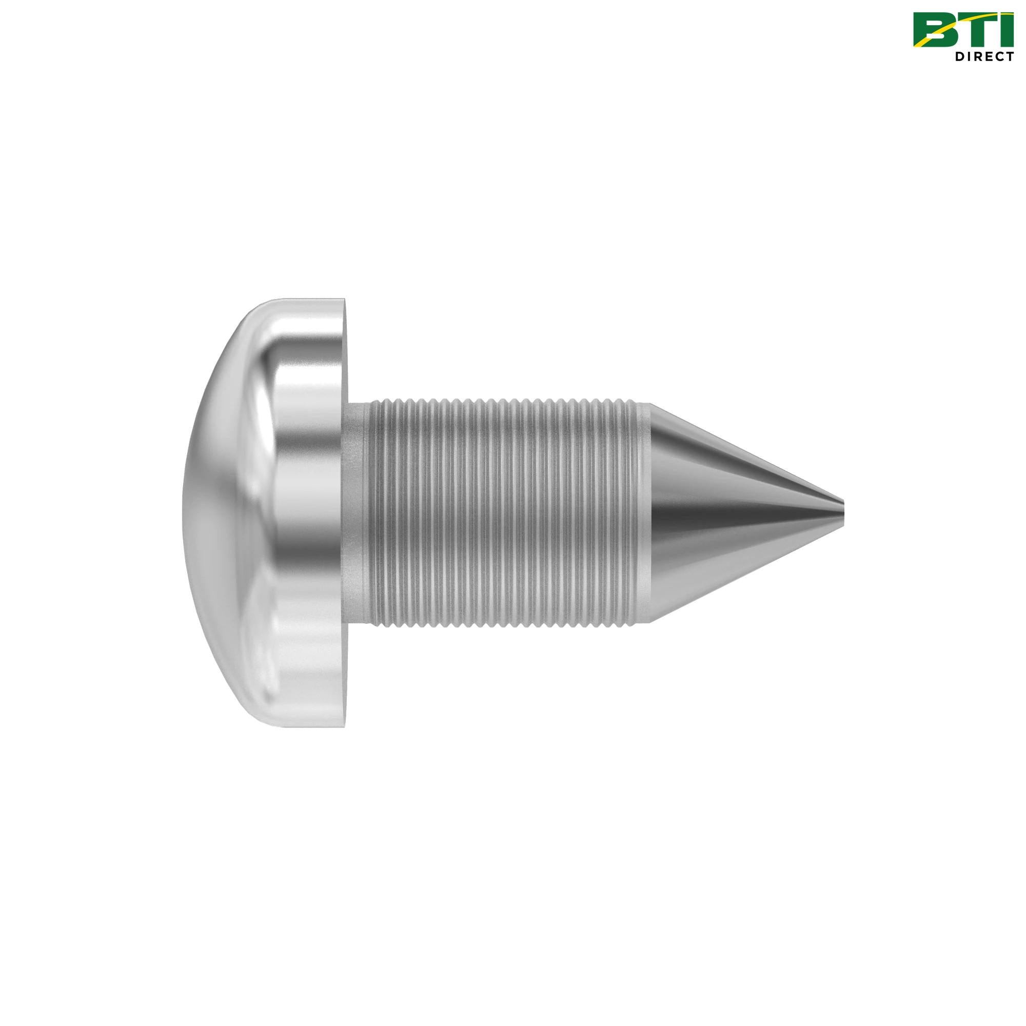 37M7033: Pan Head Self-Tapping Screw, 0.165" X 3/8"
