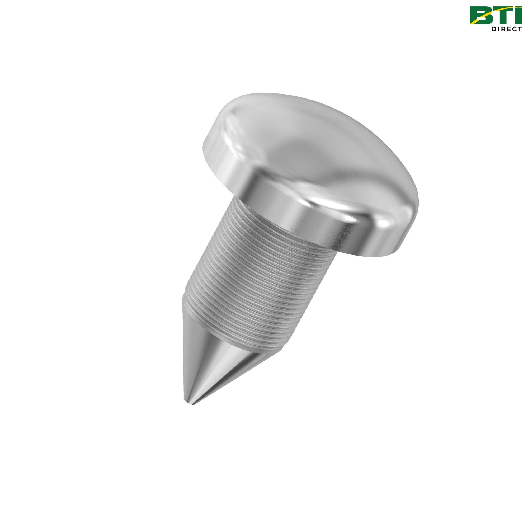 37M7033: Pan Head Self-Tapping Screw, 0.165" X 3/8"