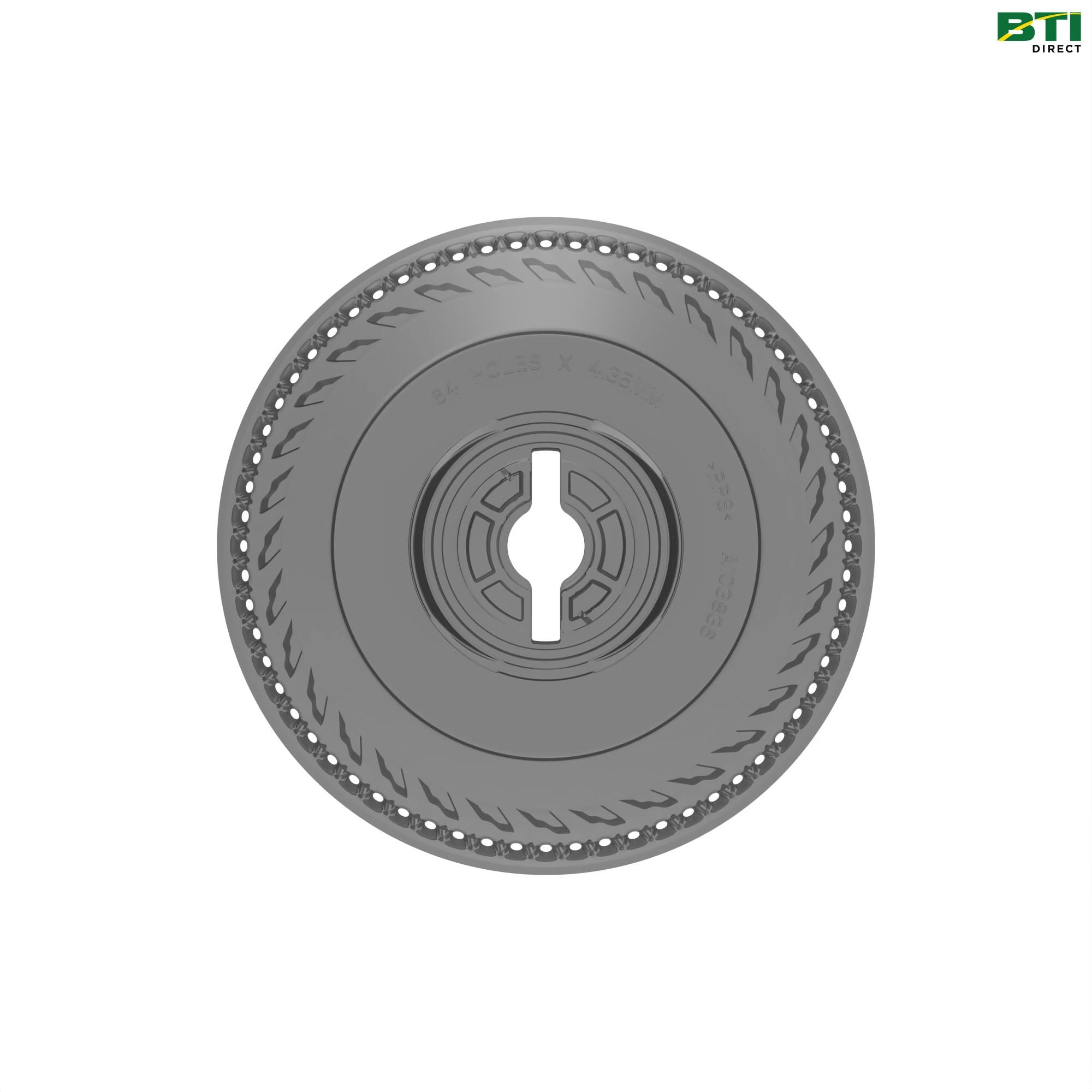 A103836: Scalloped Bowl Seed Plate