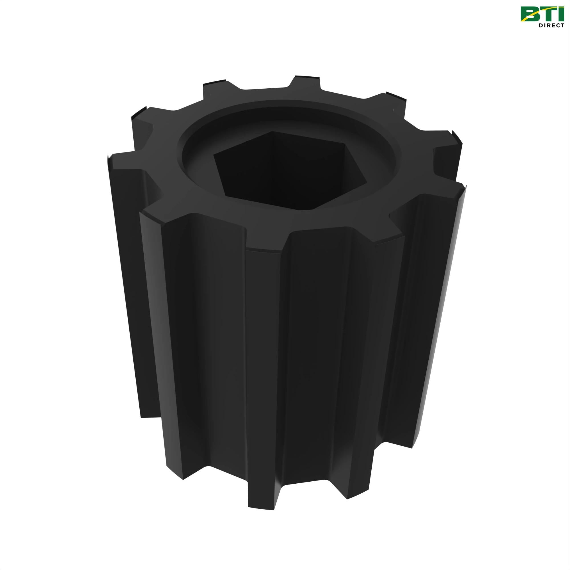 A58473: Medium Rate Black Meter Roller